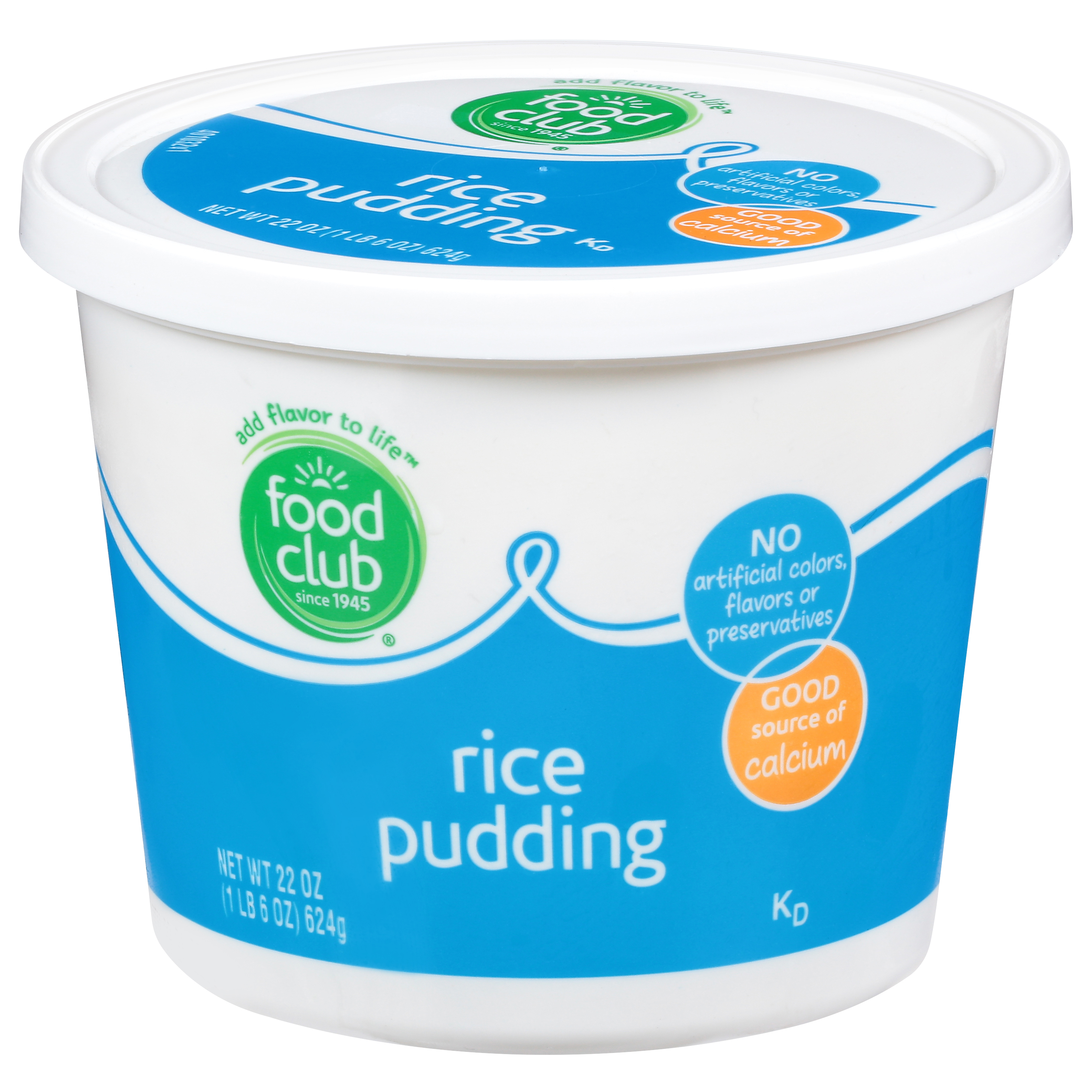 Food Club Rice Pudding 22 oz