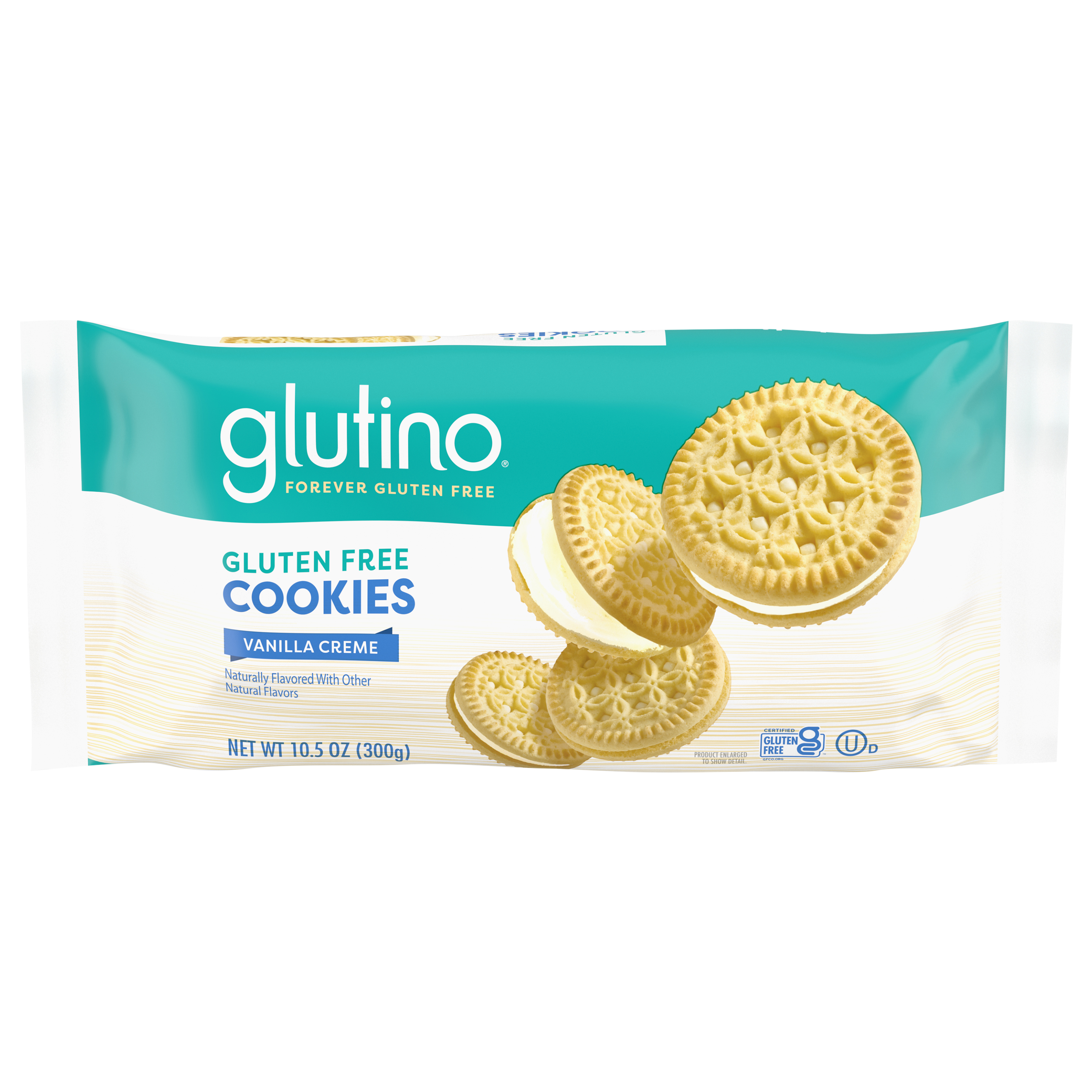 GLUTINO Vanilla Creme Cookies,