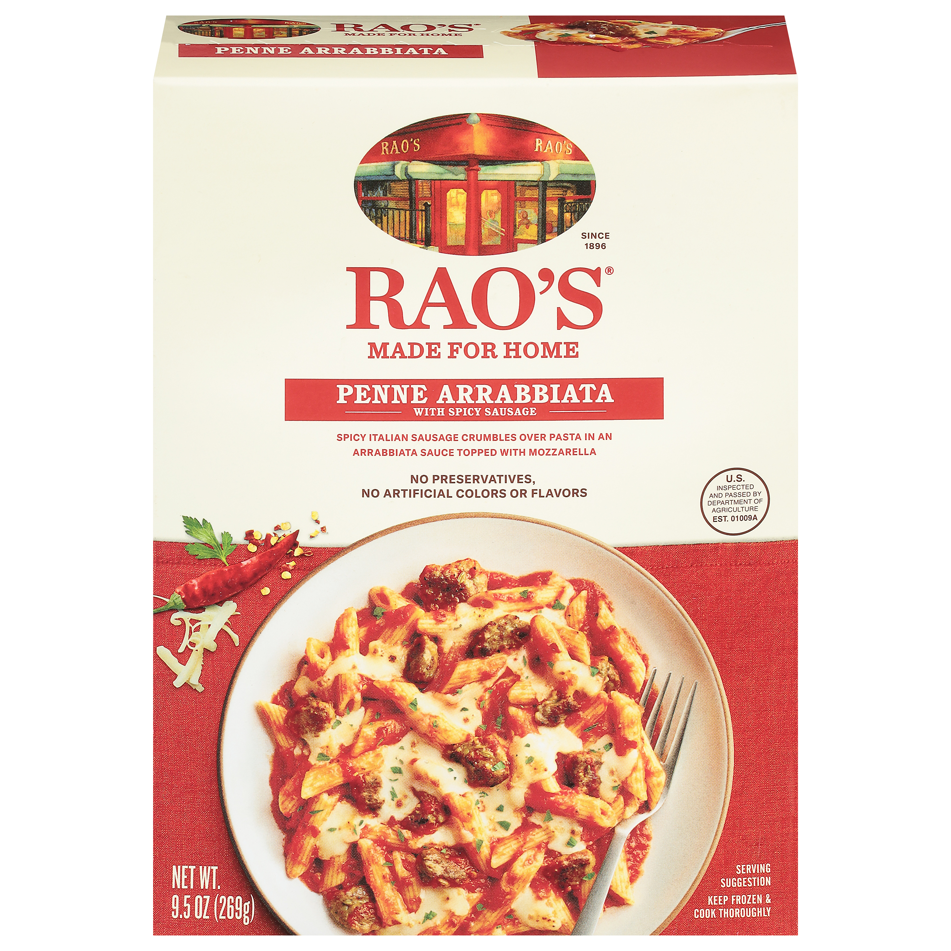 Rao's Penne Arrabbiata with Spicy Sausage