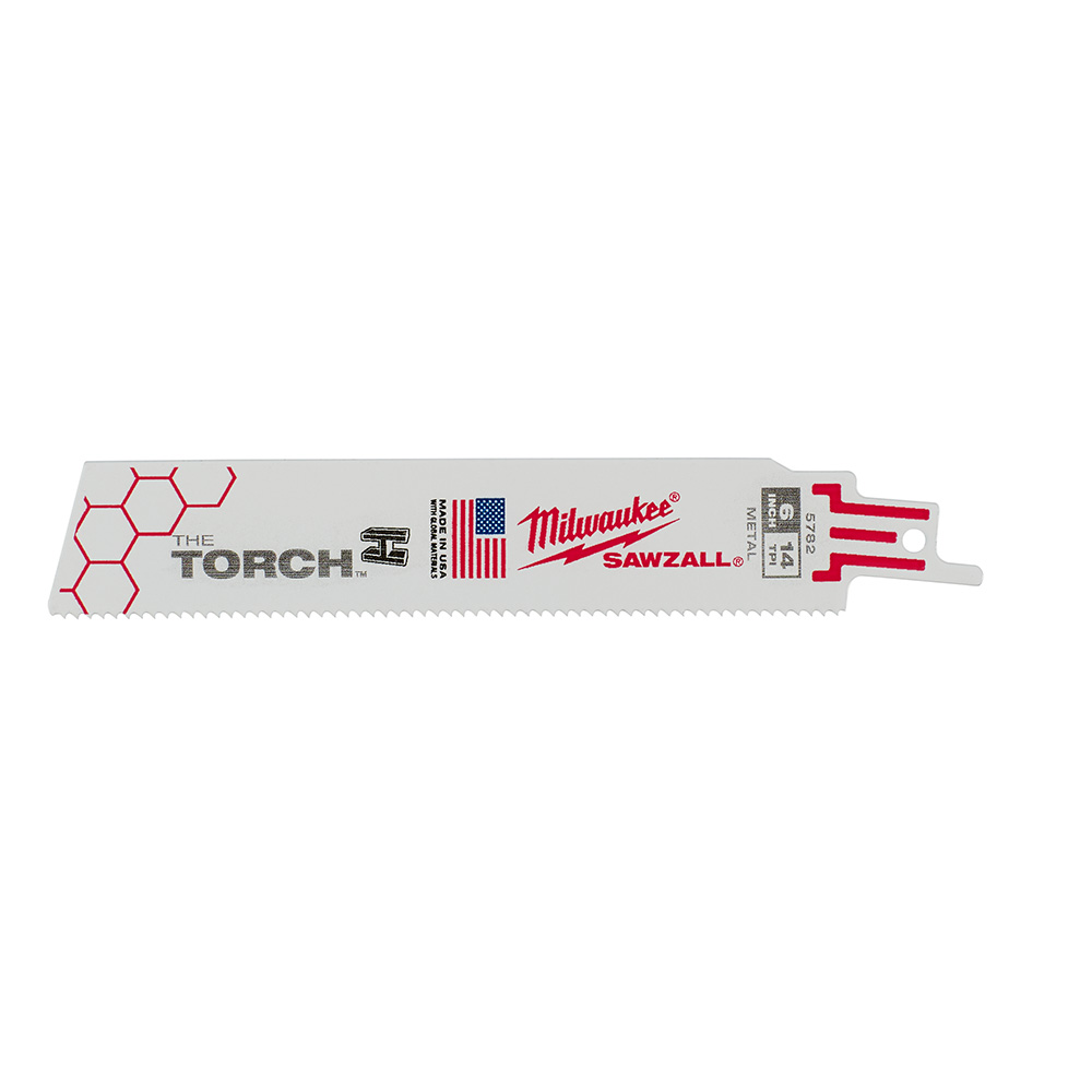 thumbnail image 2 of Milwaukee 48-01-7787 Sawzall Reciprocating Saw Blades – 9 Inch, 14 TPI, Torch – Bulk 100 Pack 2 of 4