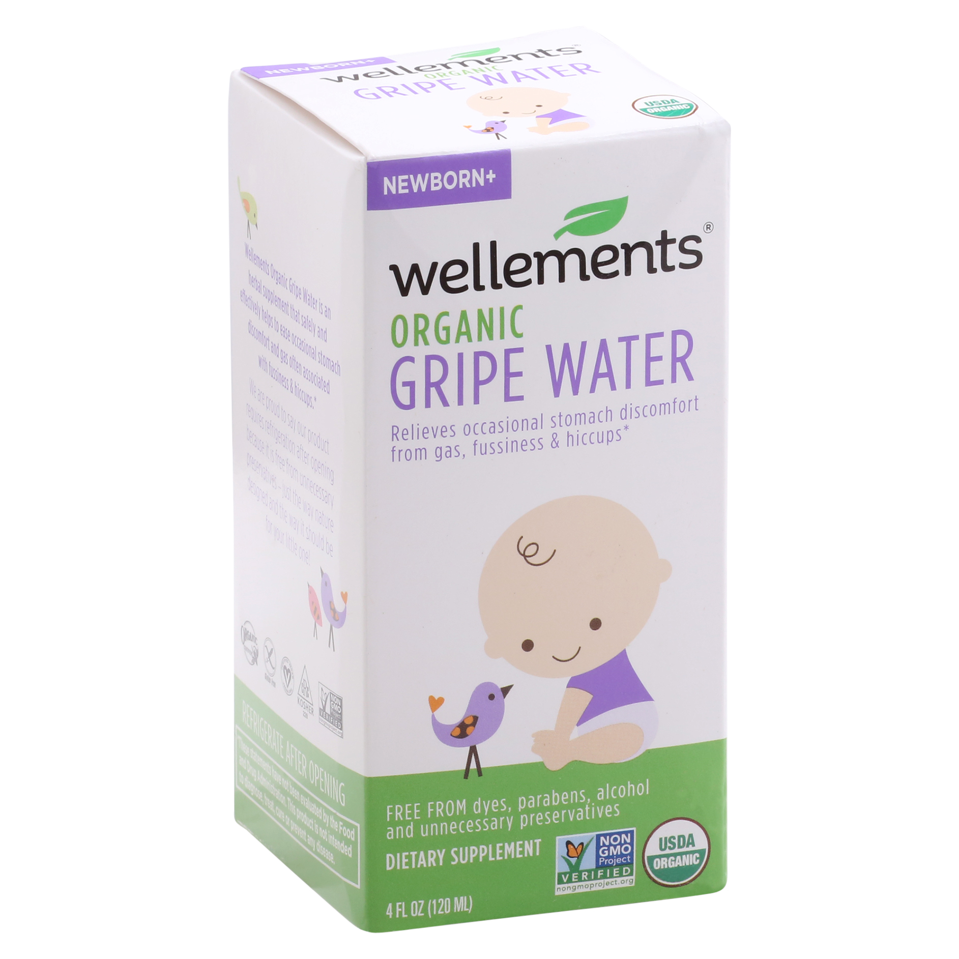 Wellements Newborn+ Organic Gripe Water