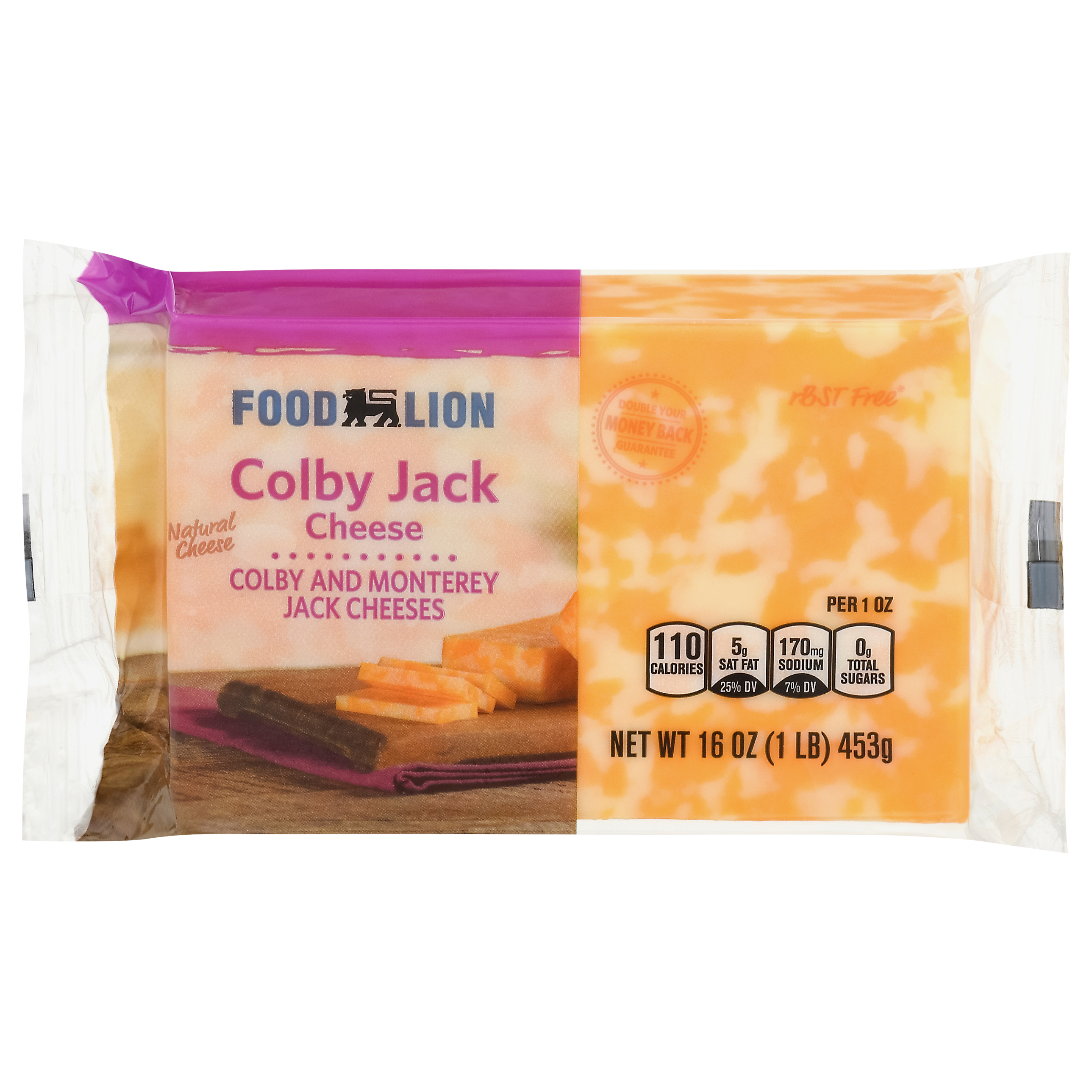 Food Lion Colby Jack Cheese 16 oz