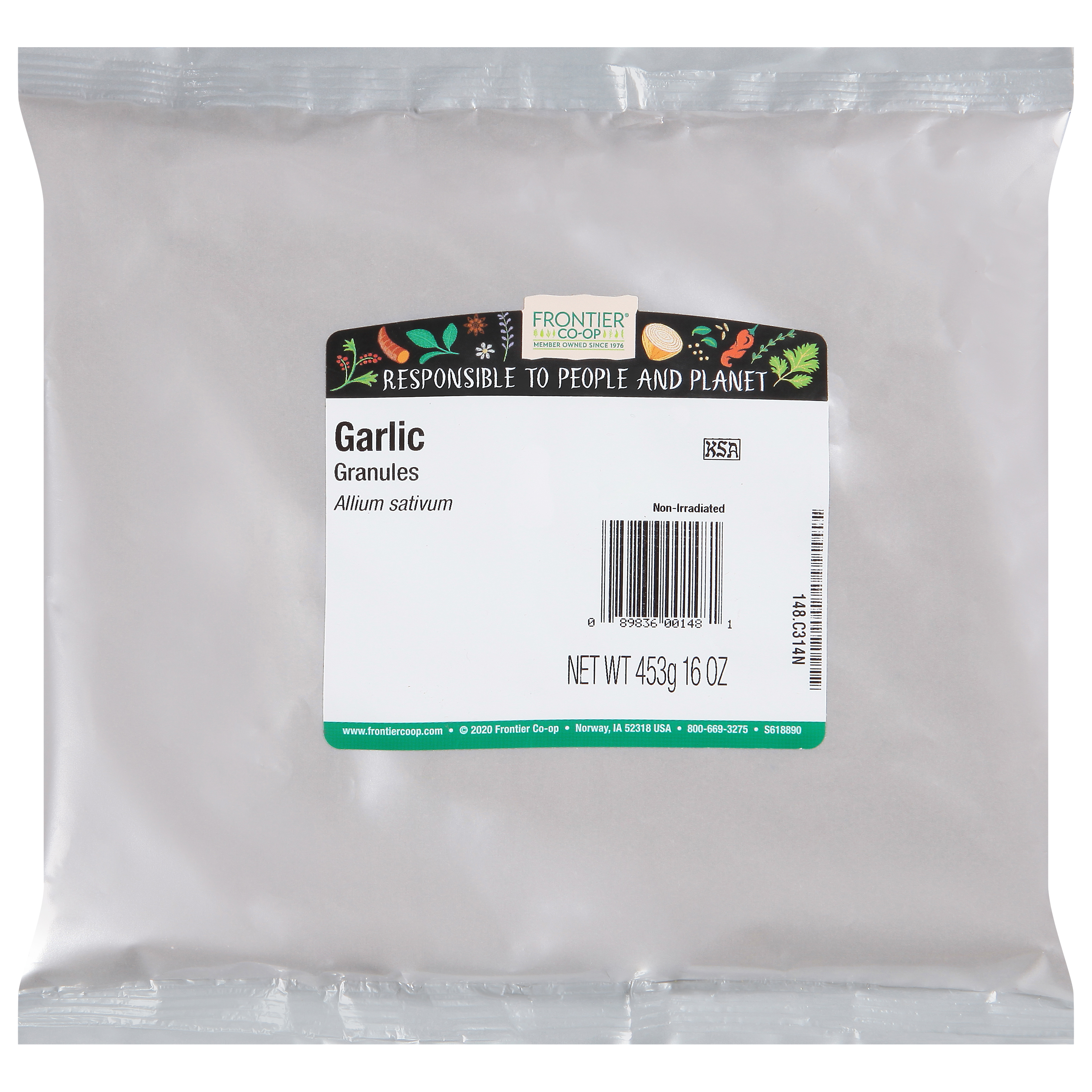 Frontier Co-op Granules Garlic