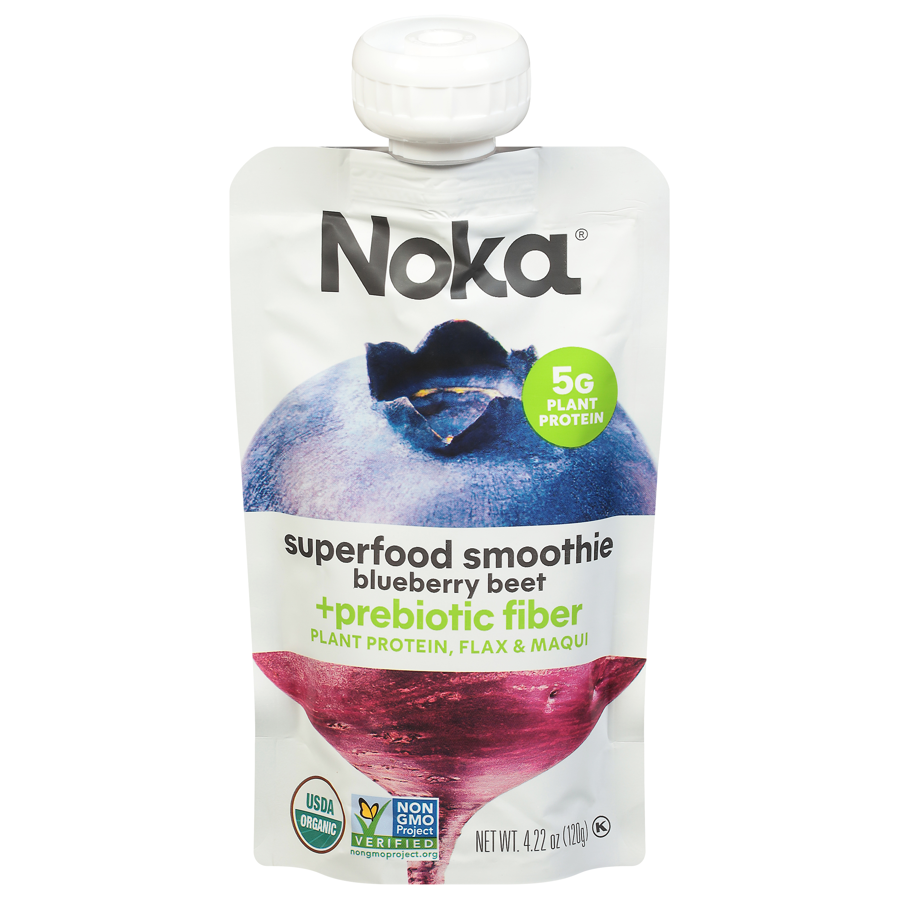 Noka Blueberry Beet Superfood Smoothie