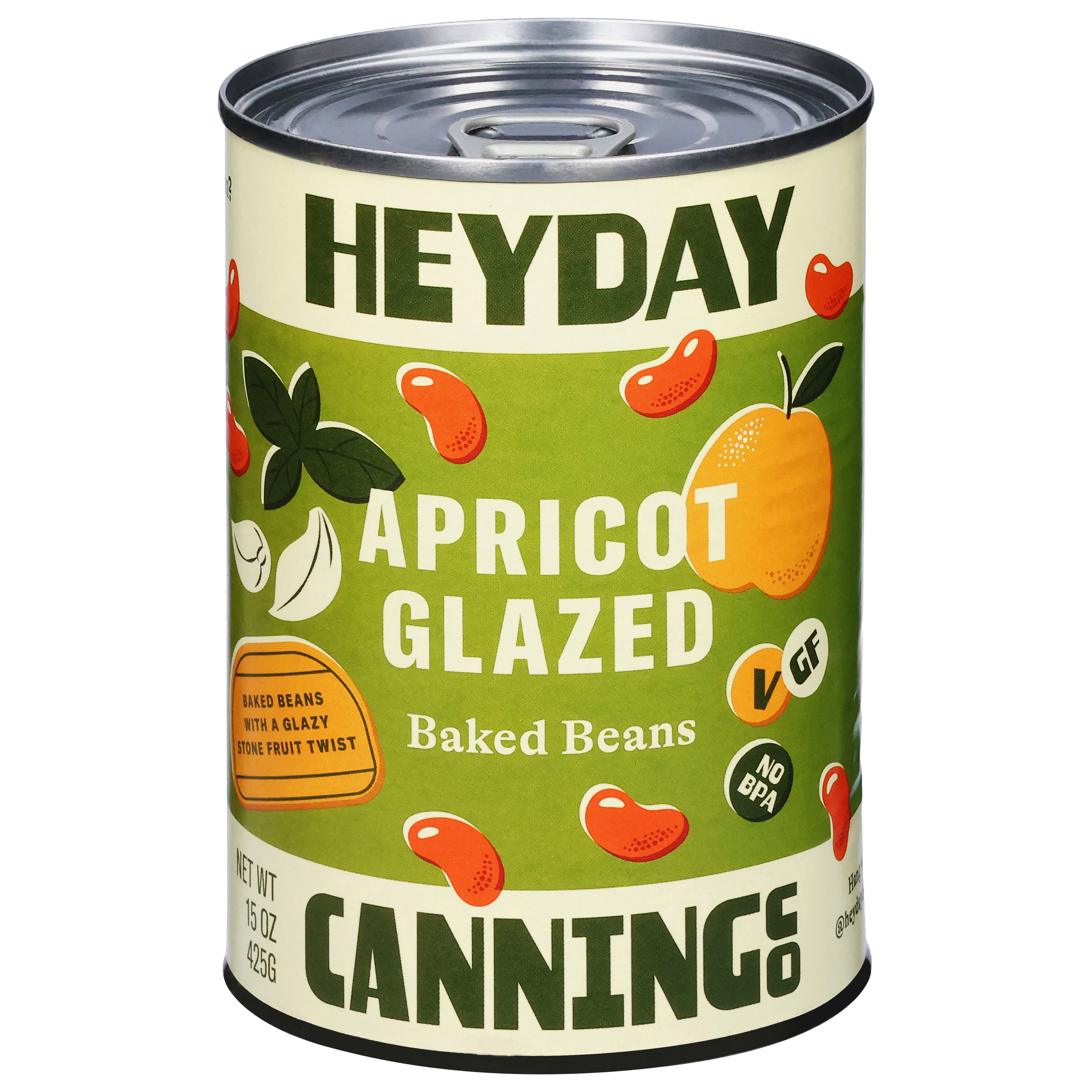 Heyday Canning Co Apricot Glazed Baked Beans