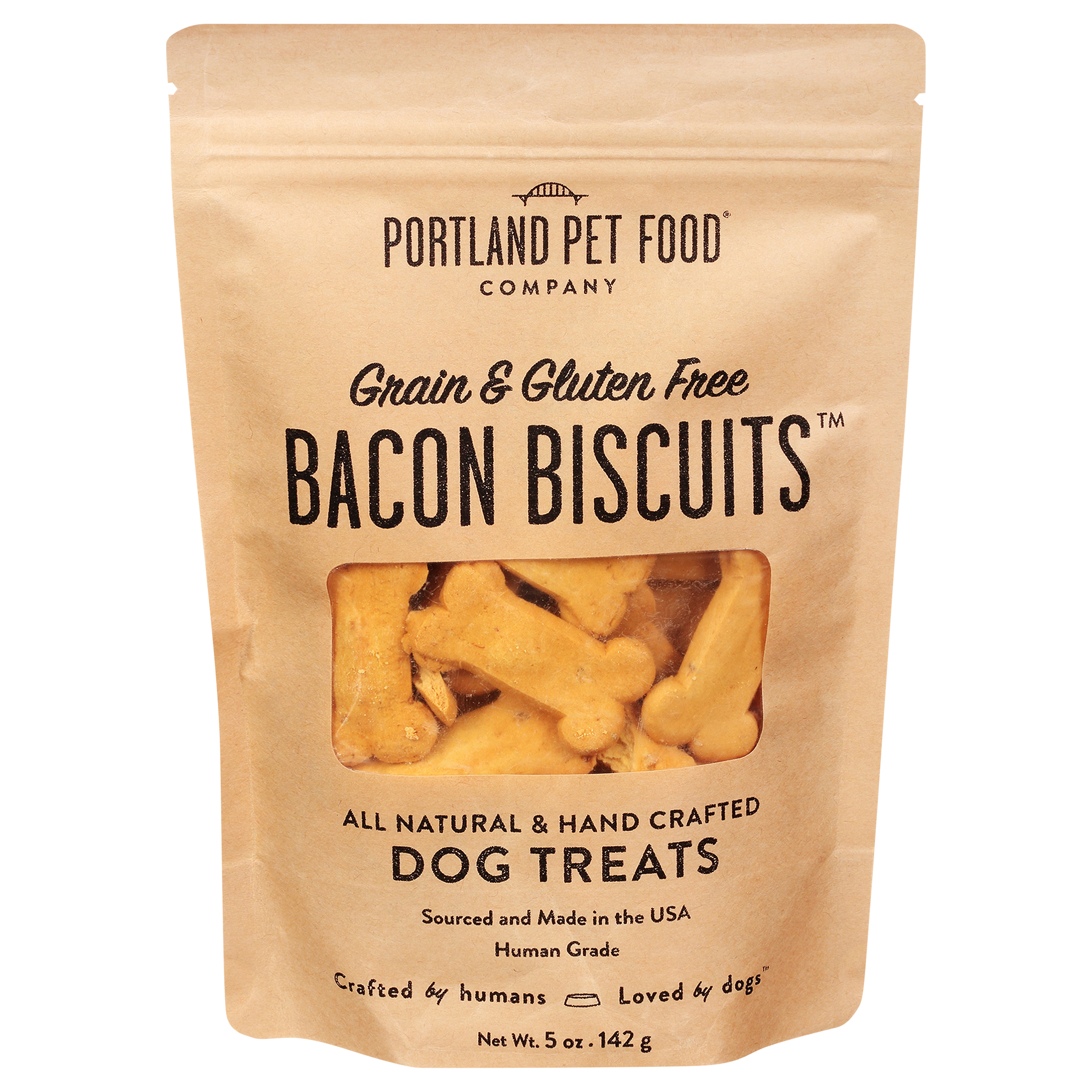 Portland Pet Food Bacon Biscuits Dog Treats