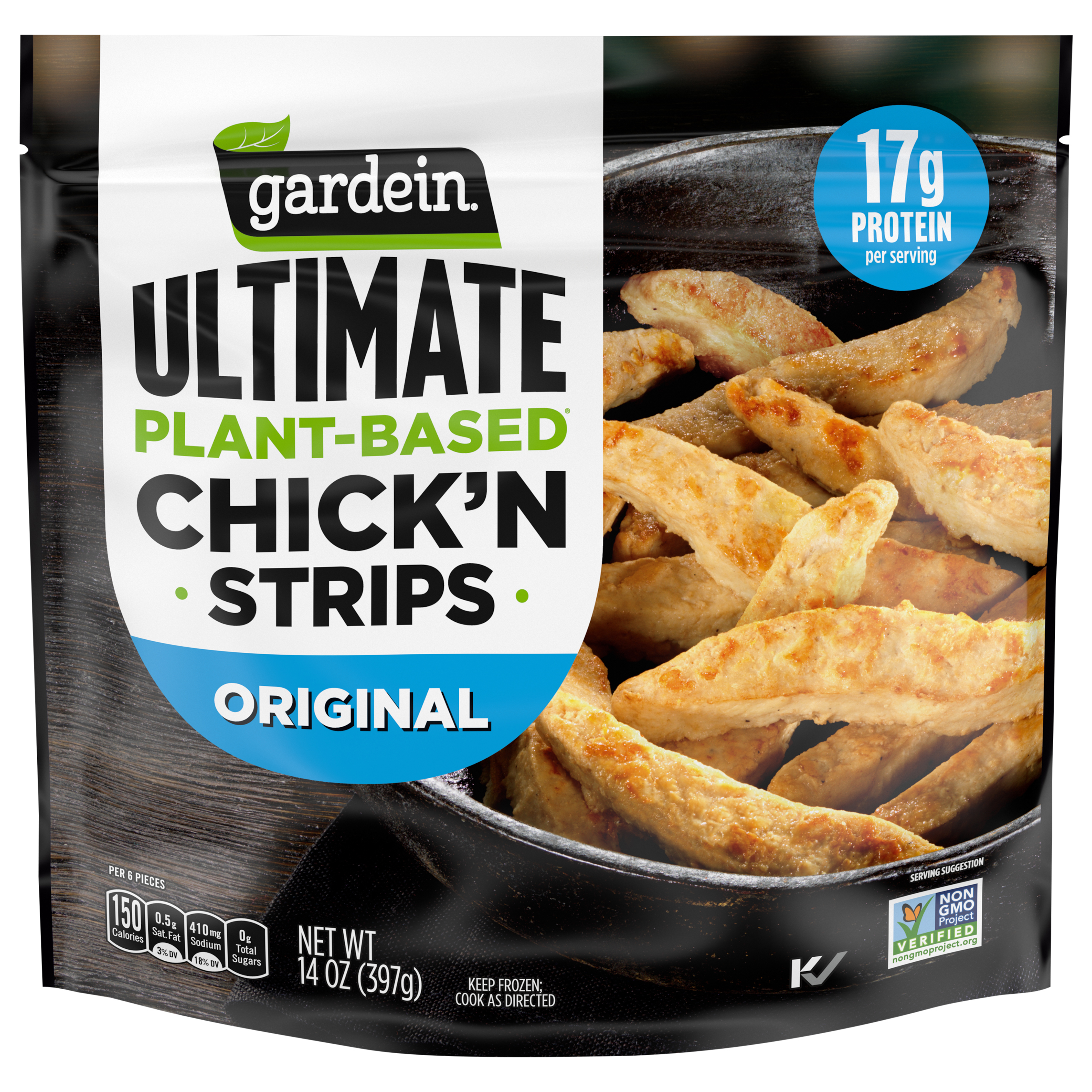 Gardein Ultimate Plant-Based Chick'n Strips, 14 oz.