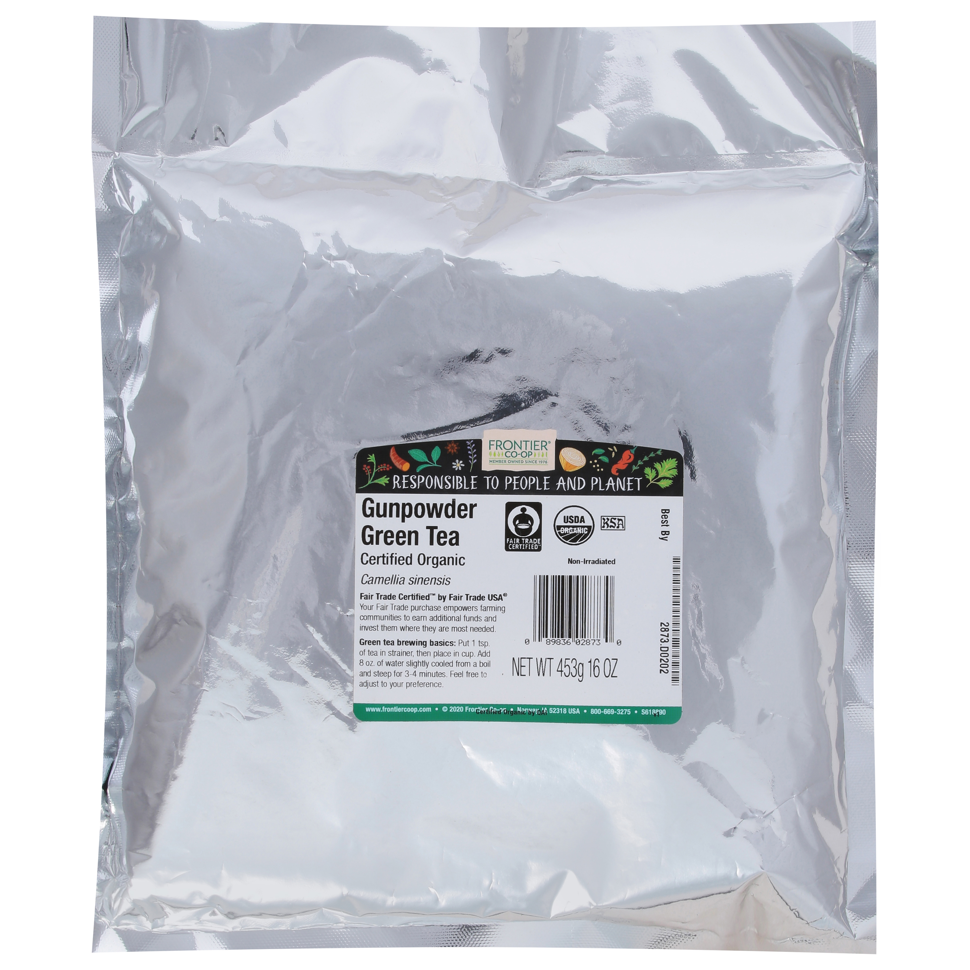 Frontier Co-op Gunpowder Green Tea