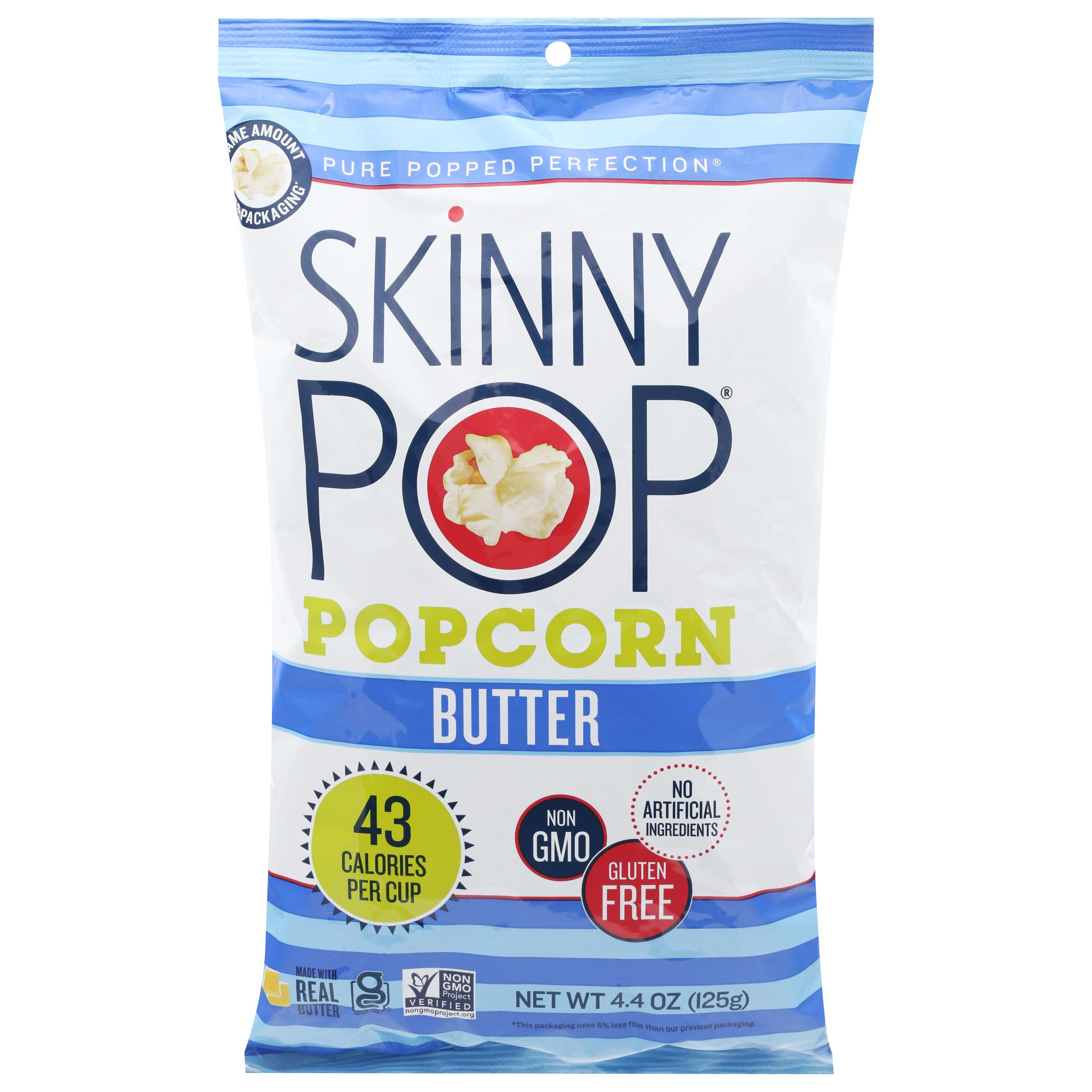 SkinnyPop Gluten Free Butter Popcorn