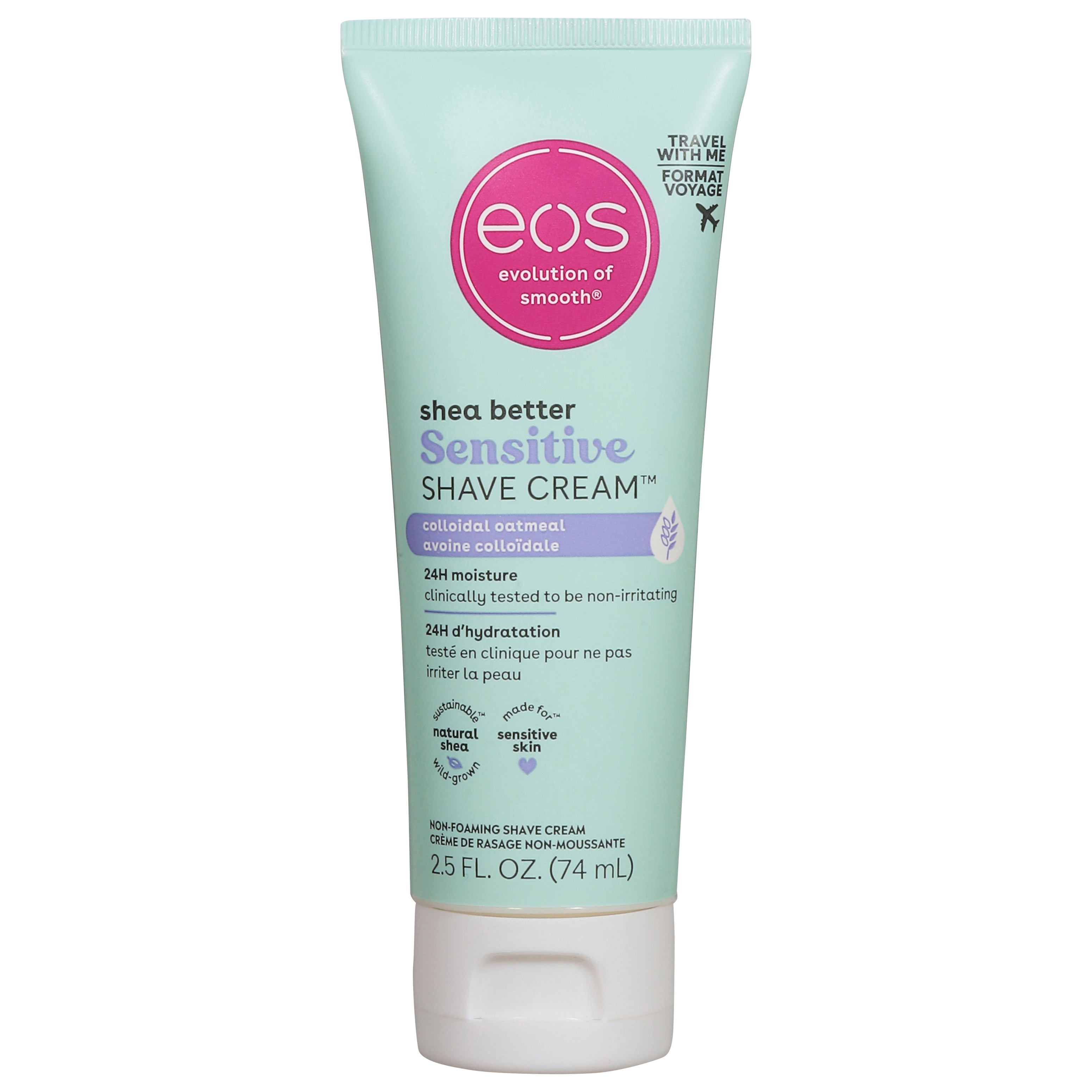 EOS Shea Better Sensitive Colloidal Oatmeal Shave Cream