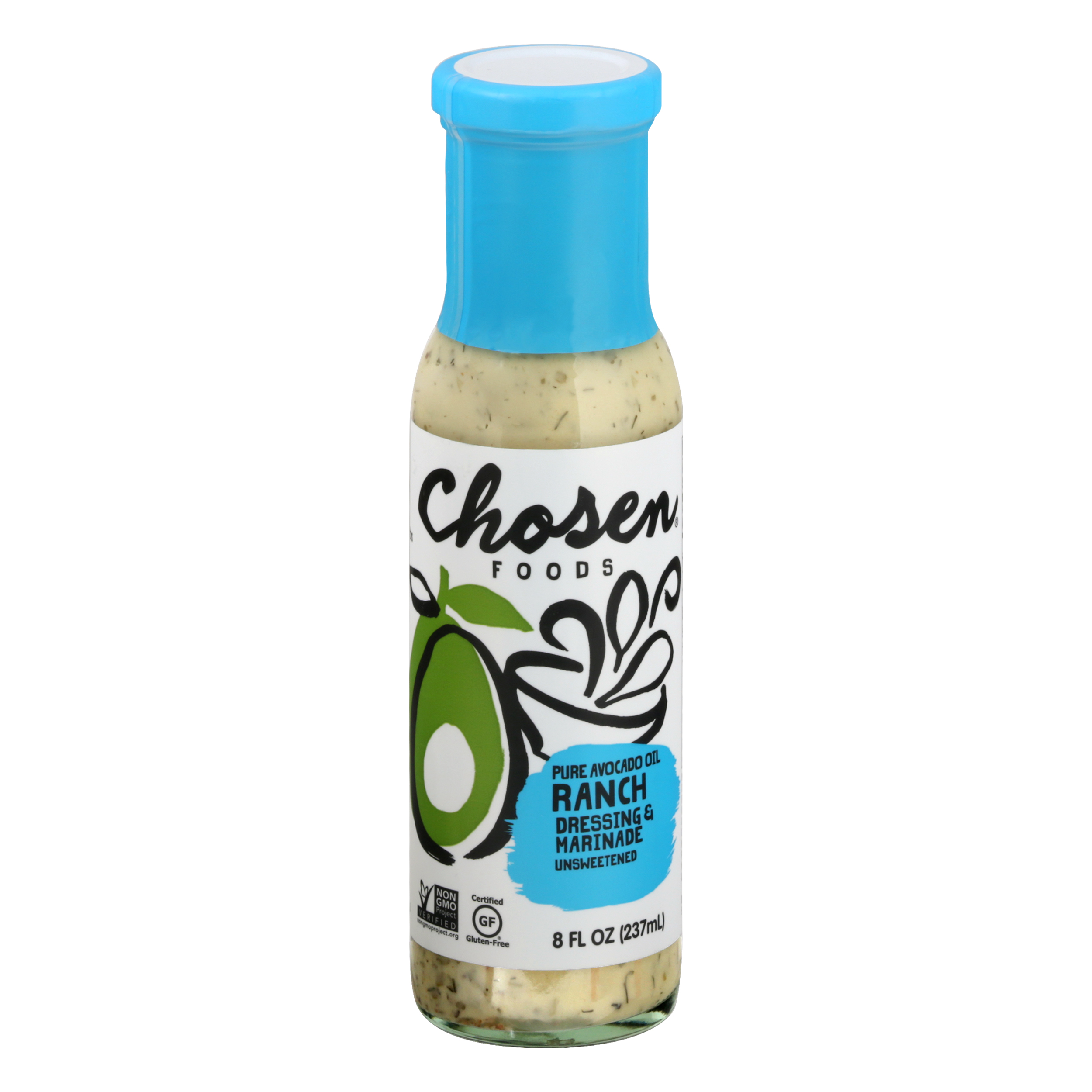 Chosen Foods Pure Avocado Oil Unsweetened Ranch Dressing & Marinade