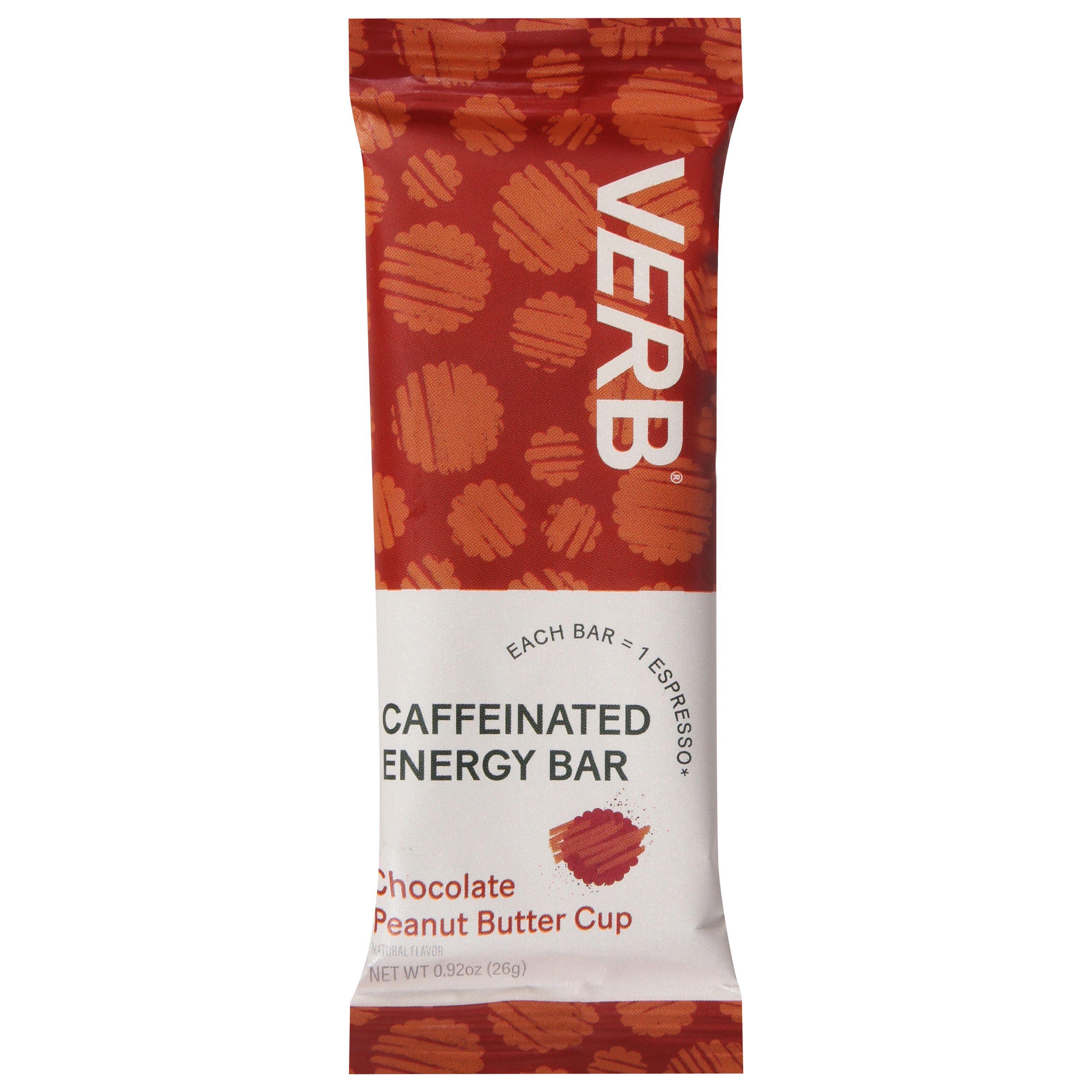 Verb Caffeinated Chocolate Peanut Butter Cup Energy Bar