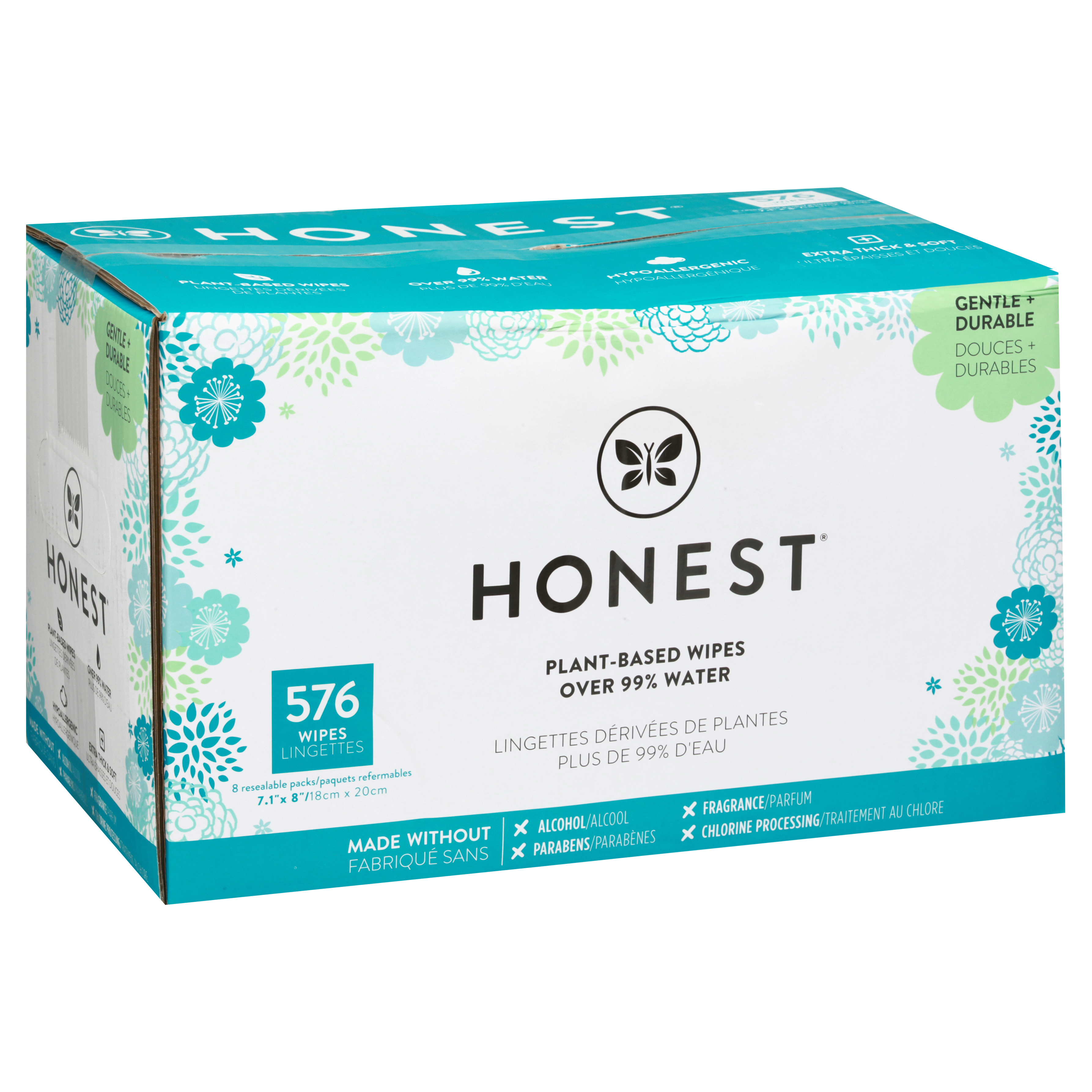 Honest 8 Packs Wipes
