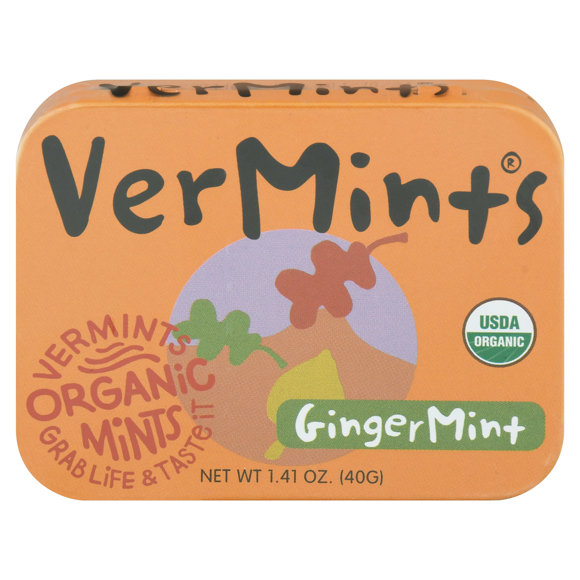 VerMints Organic Gingermint Mints