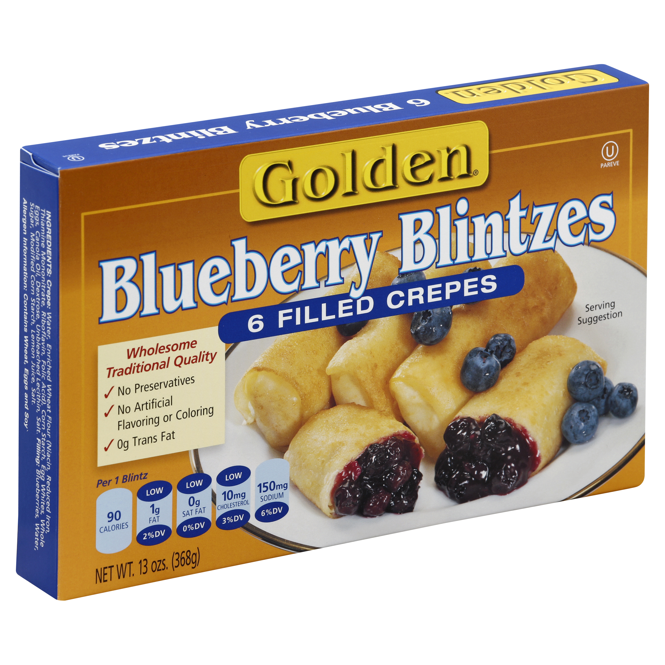 Golden Blintzes
