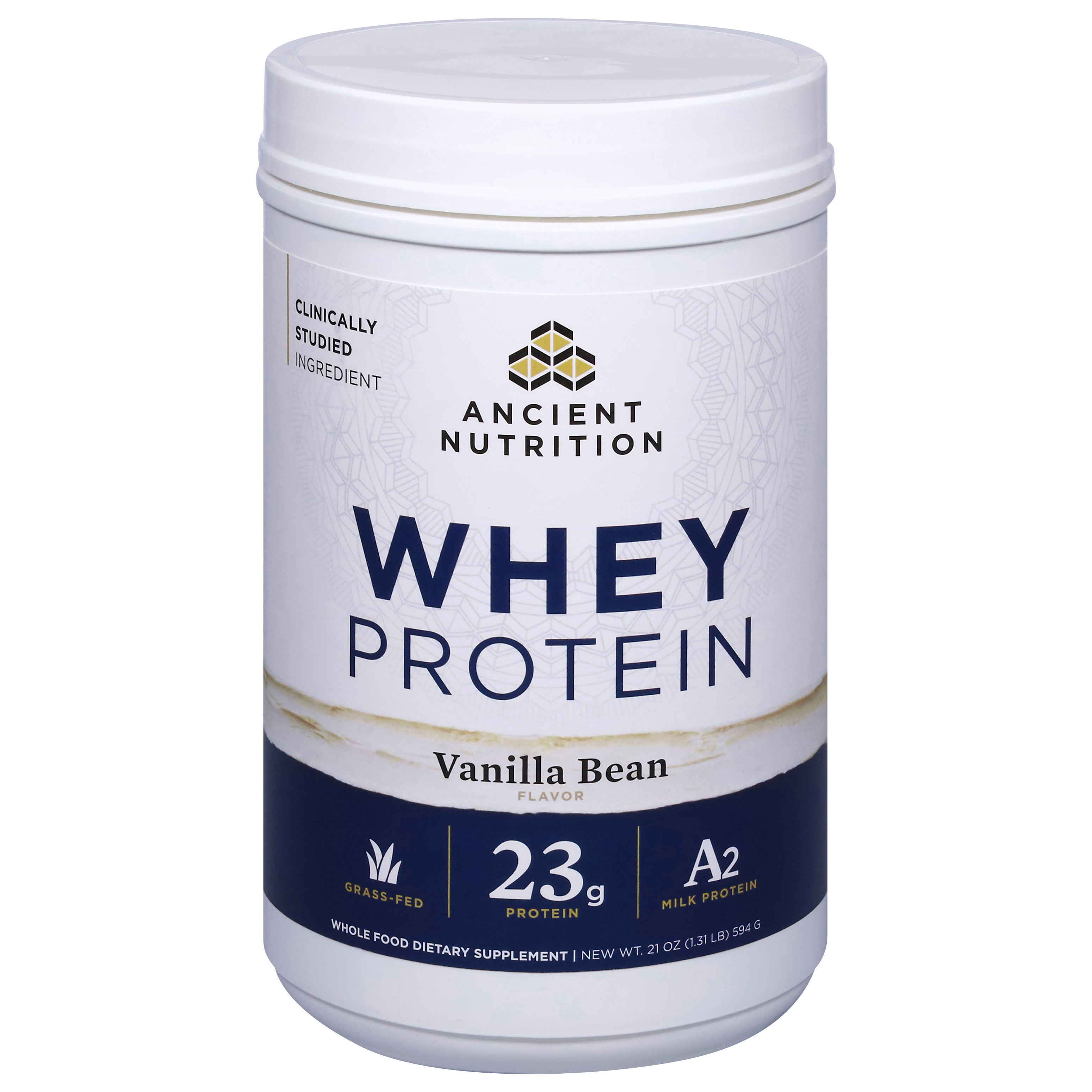 Ancient Nutrition Vanilla Bean Flavor Whey Protein