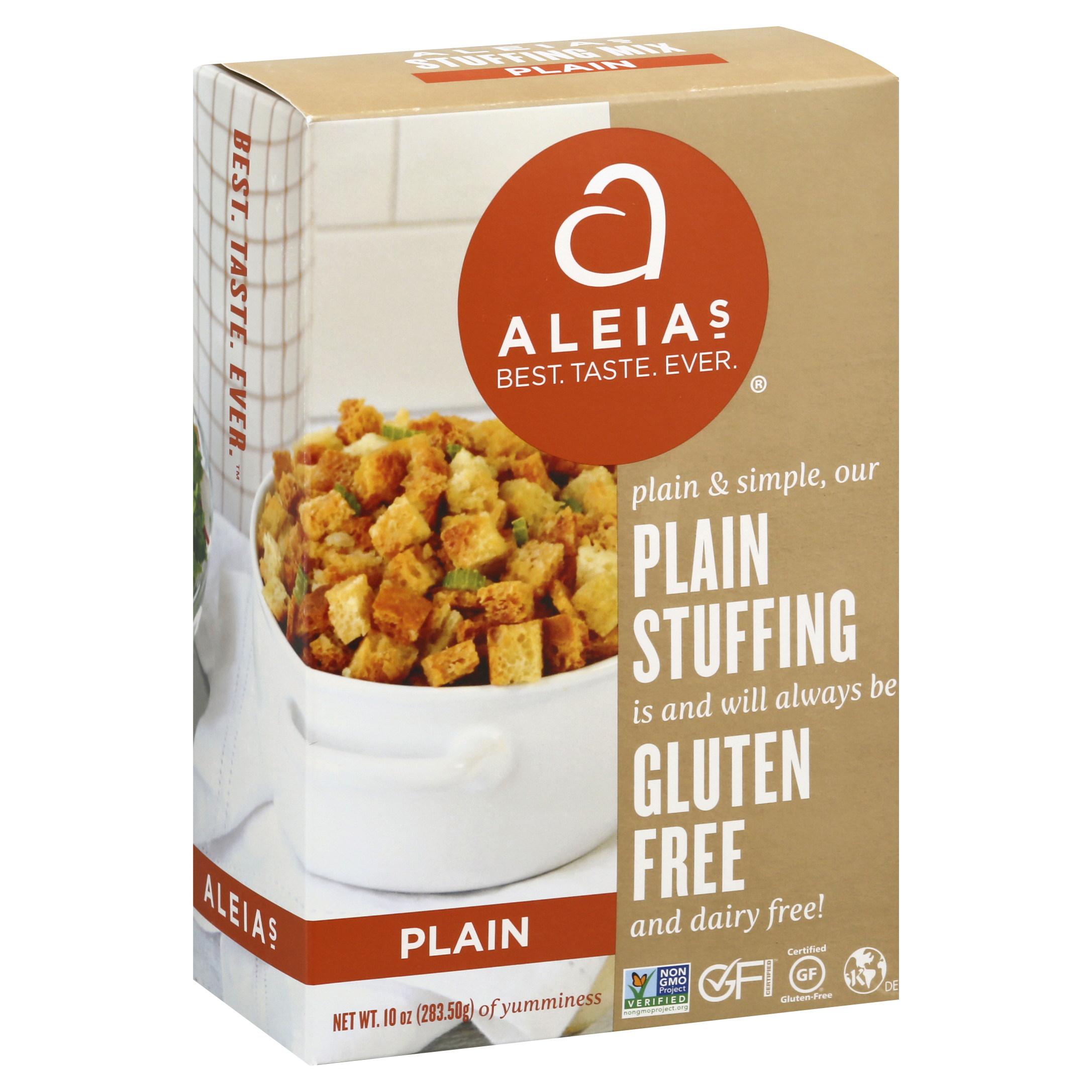 Aleia's Gluten Free Plain Stuffing Mix