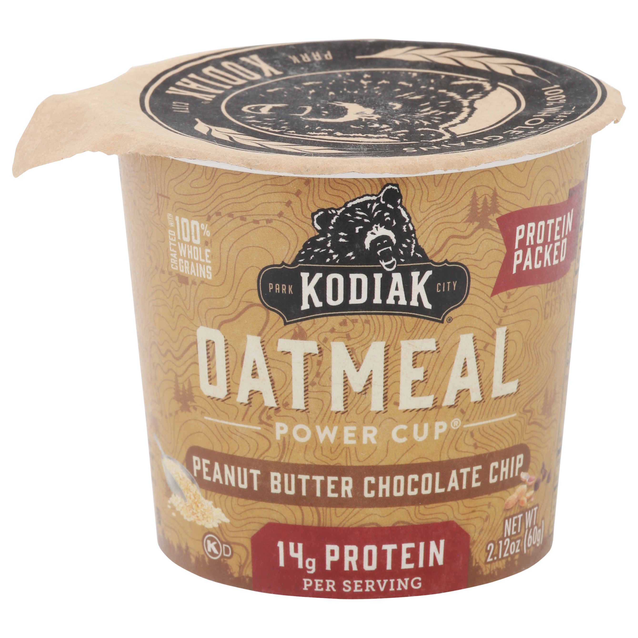 Kodiak Power Cup Peanut Butter Chocolate Chip Oatmeal