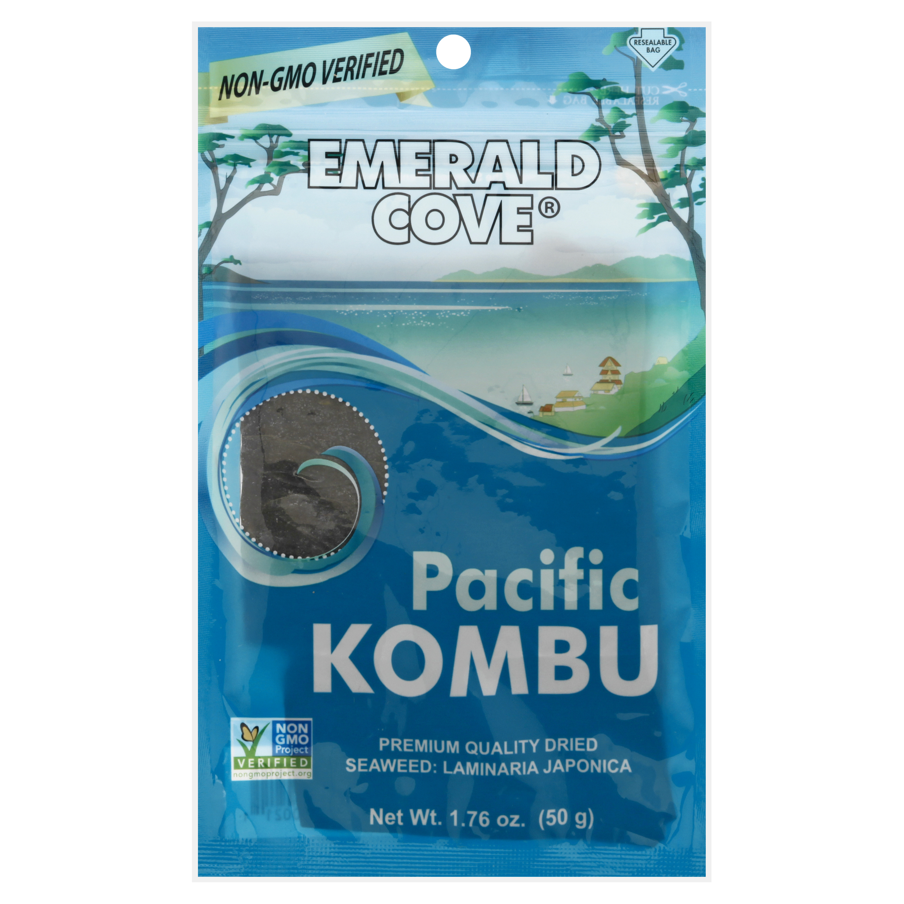 Emerald Cove Pacific Kombu Dried Seaweed