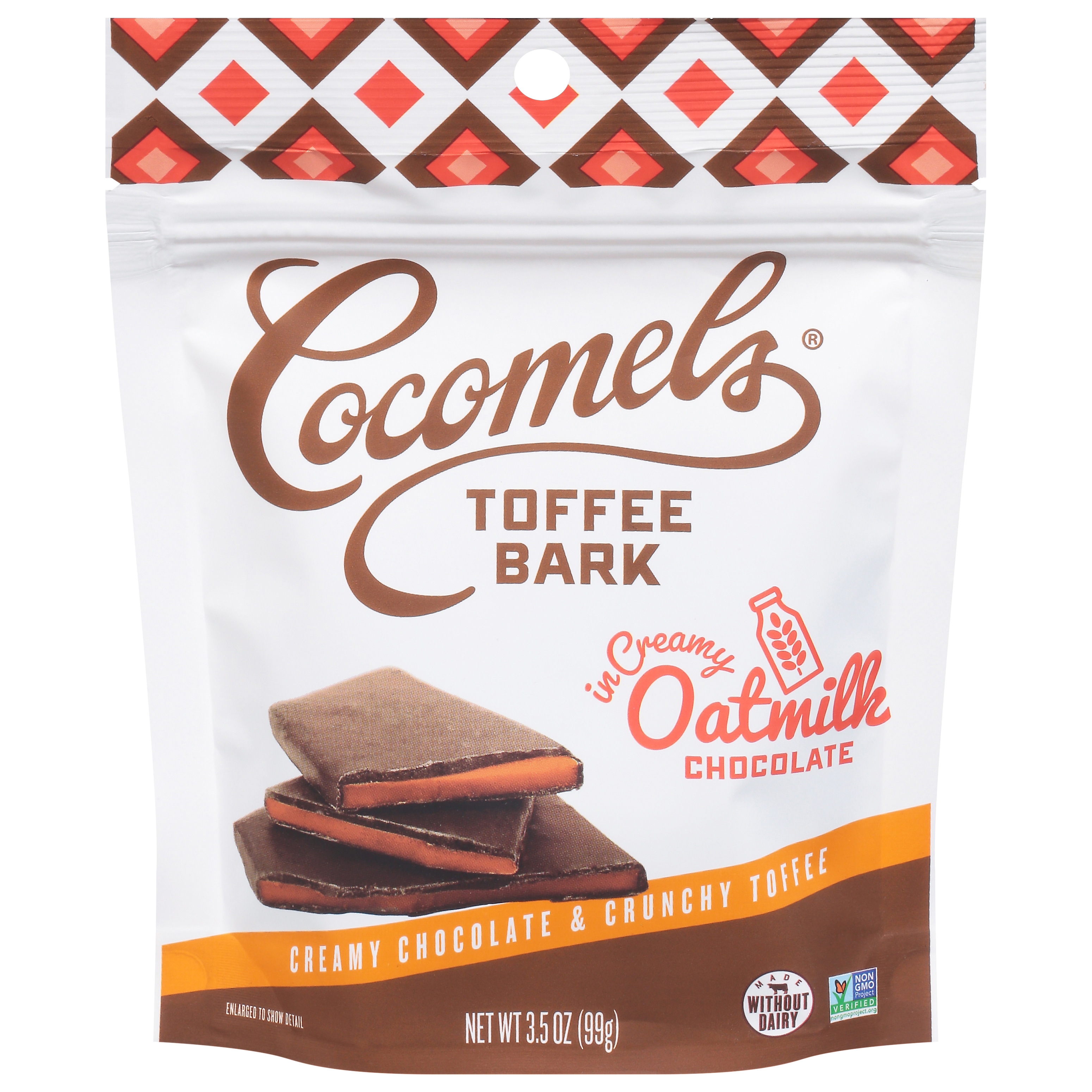 Cocomels Oatmilk Chocolate Toffee Bark