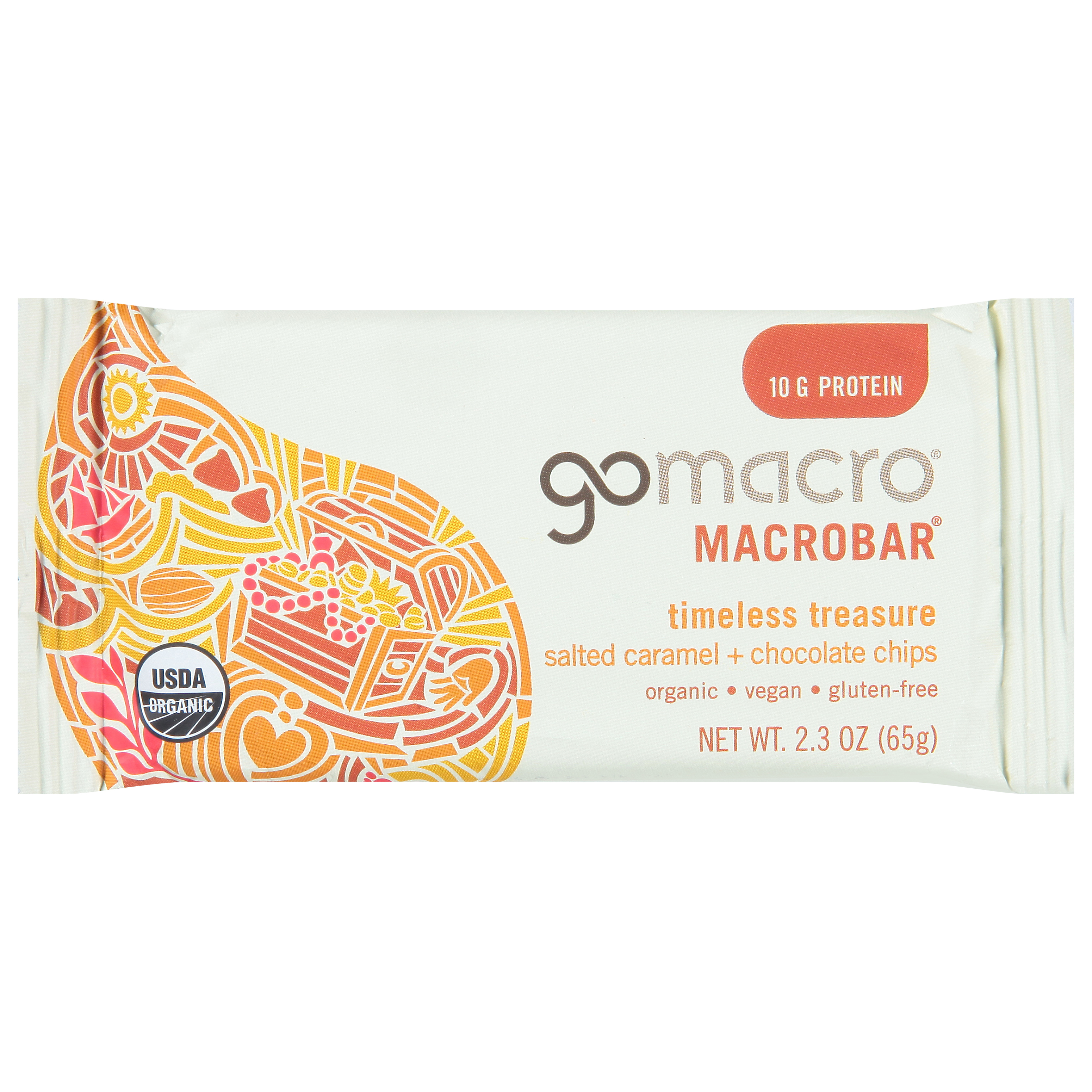 GoMacro Salted Caramel + Chocolate Chips MacroBar