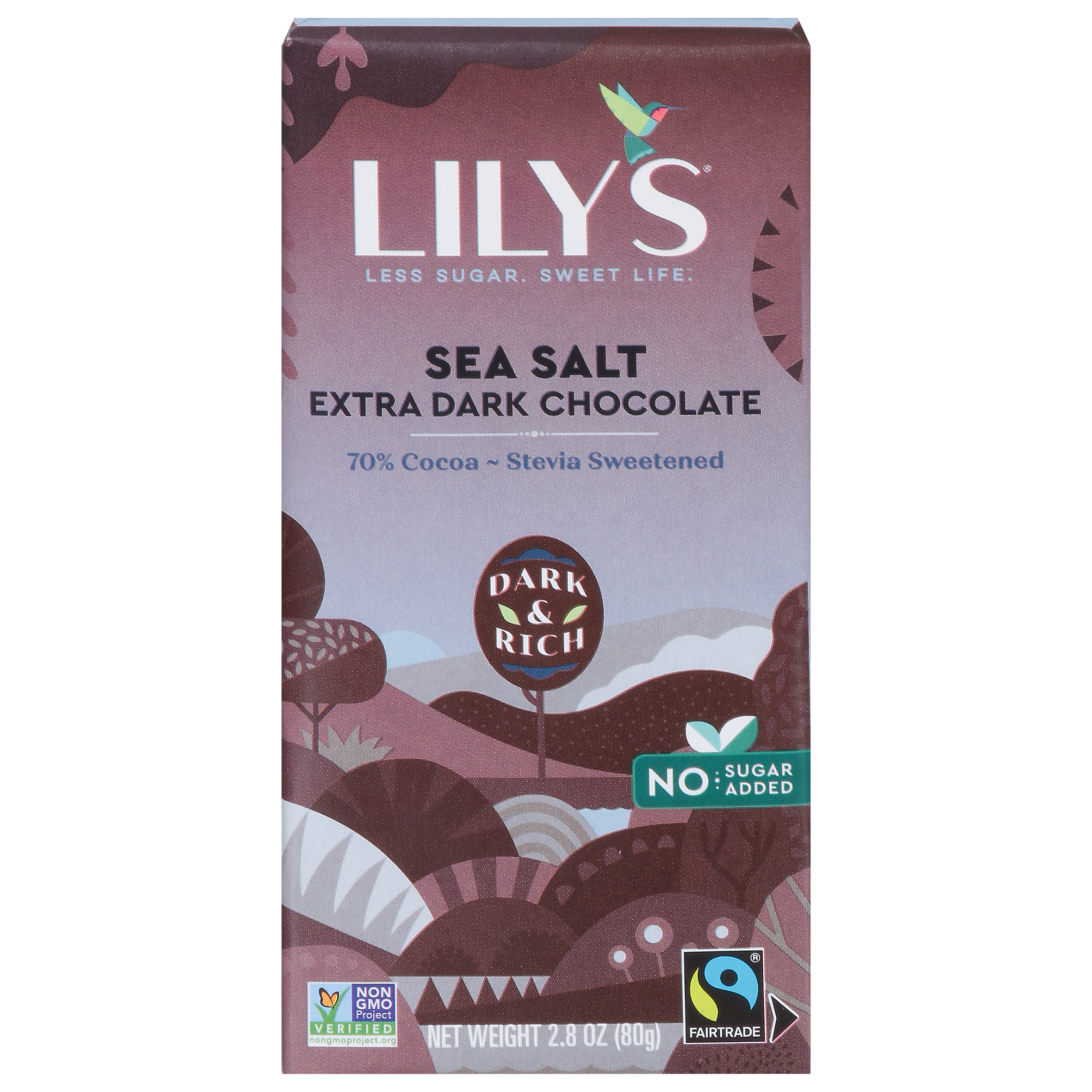Lily's Extra Sea Salt Dark Chocolate Bar