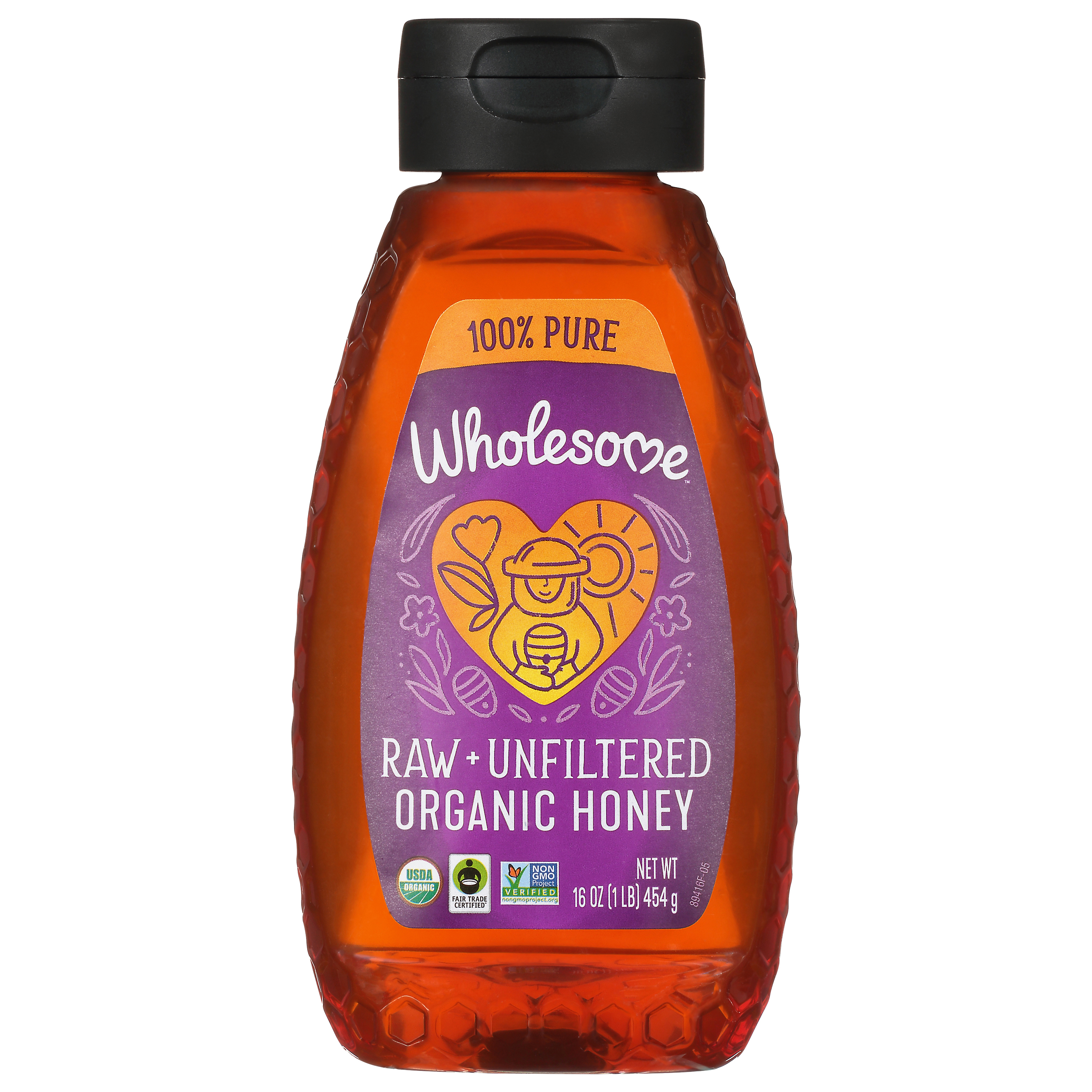 Wholesome Organic Raw + Unfiltered Honey