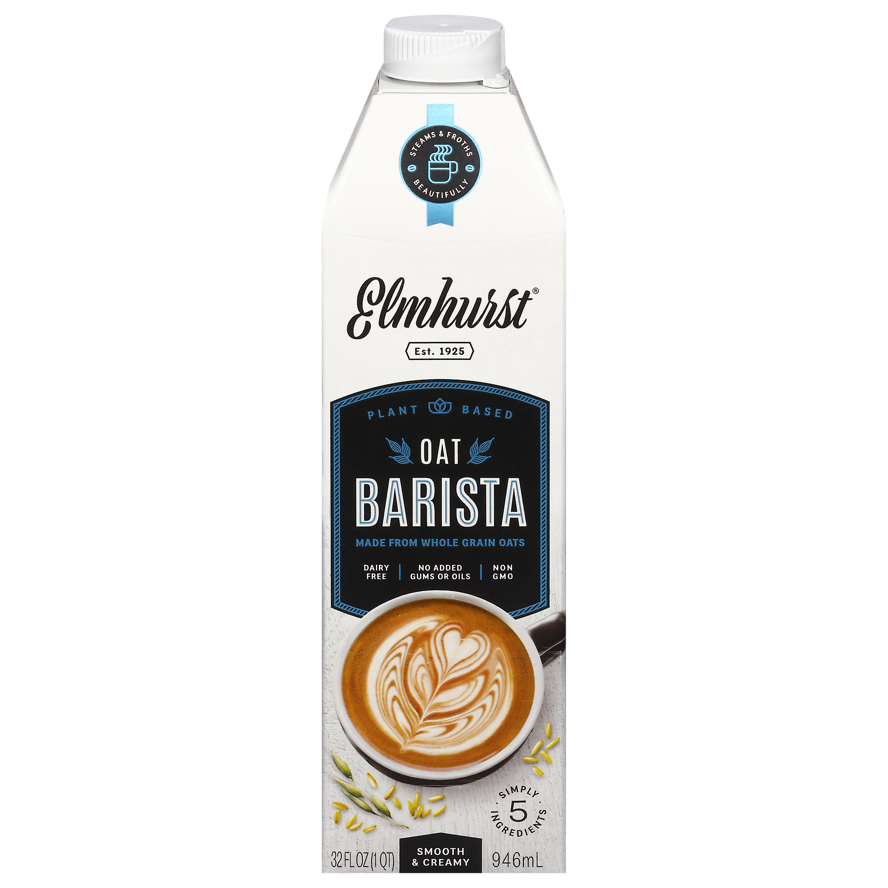 Elmhurst Plant Based Barista Milked Oats