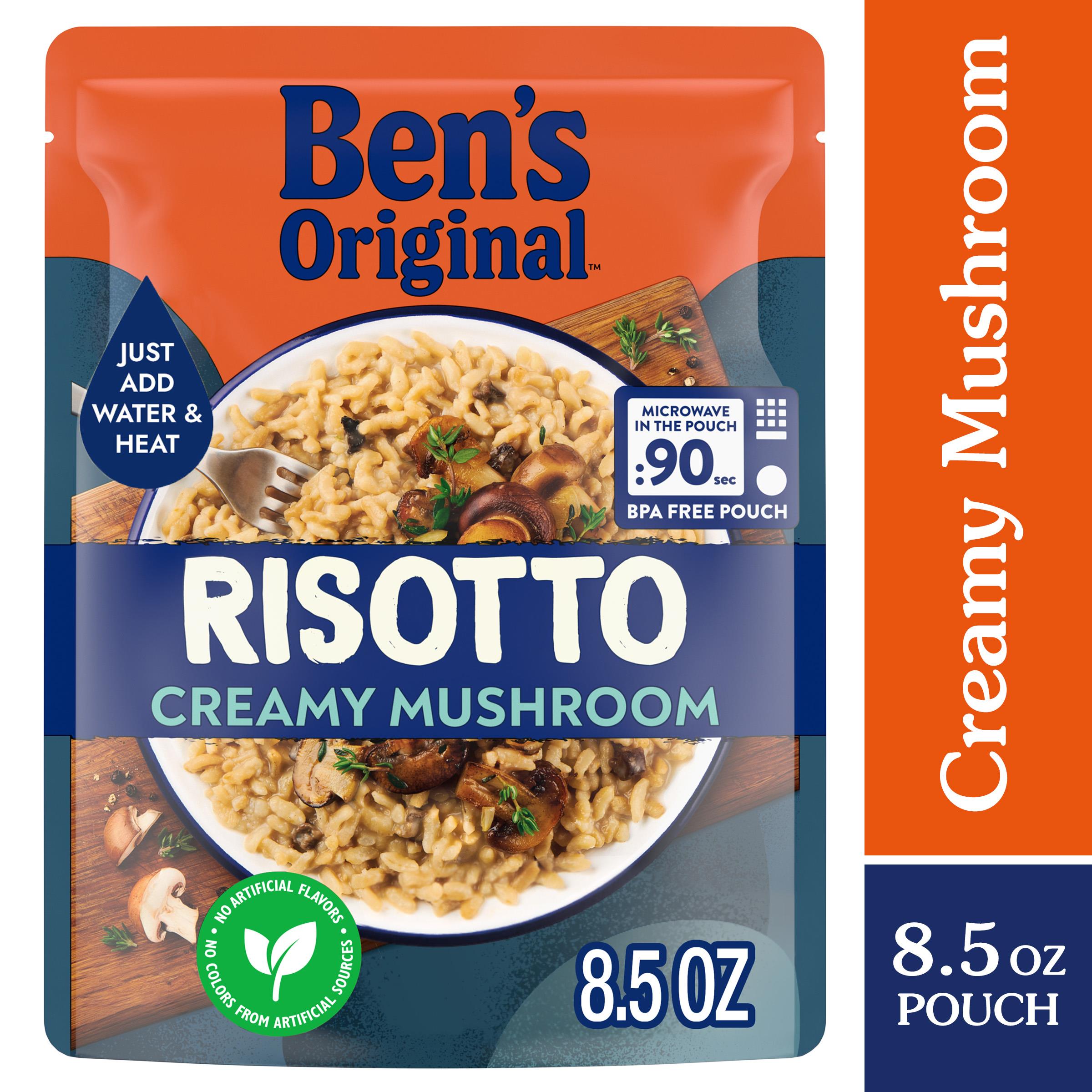 Ben's Original Ready Rice Rice, Mushroom Risotto, 8.5 Ounce