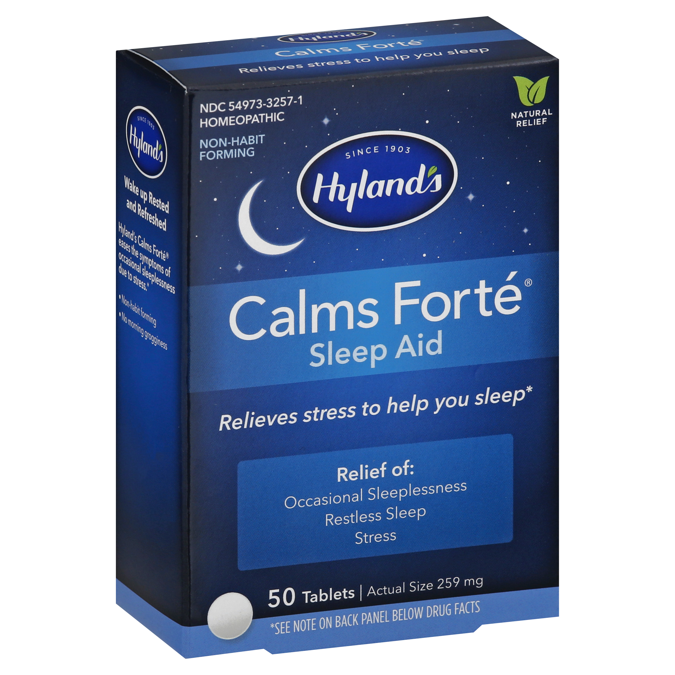 Hyland's Calms Forte Tablets 259 mg Sleep Aid