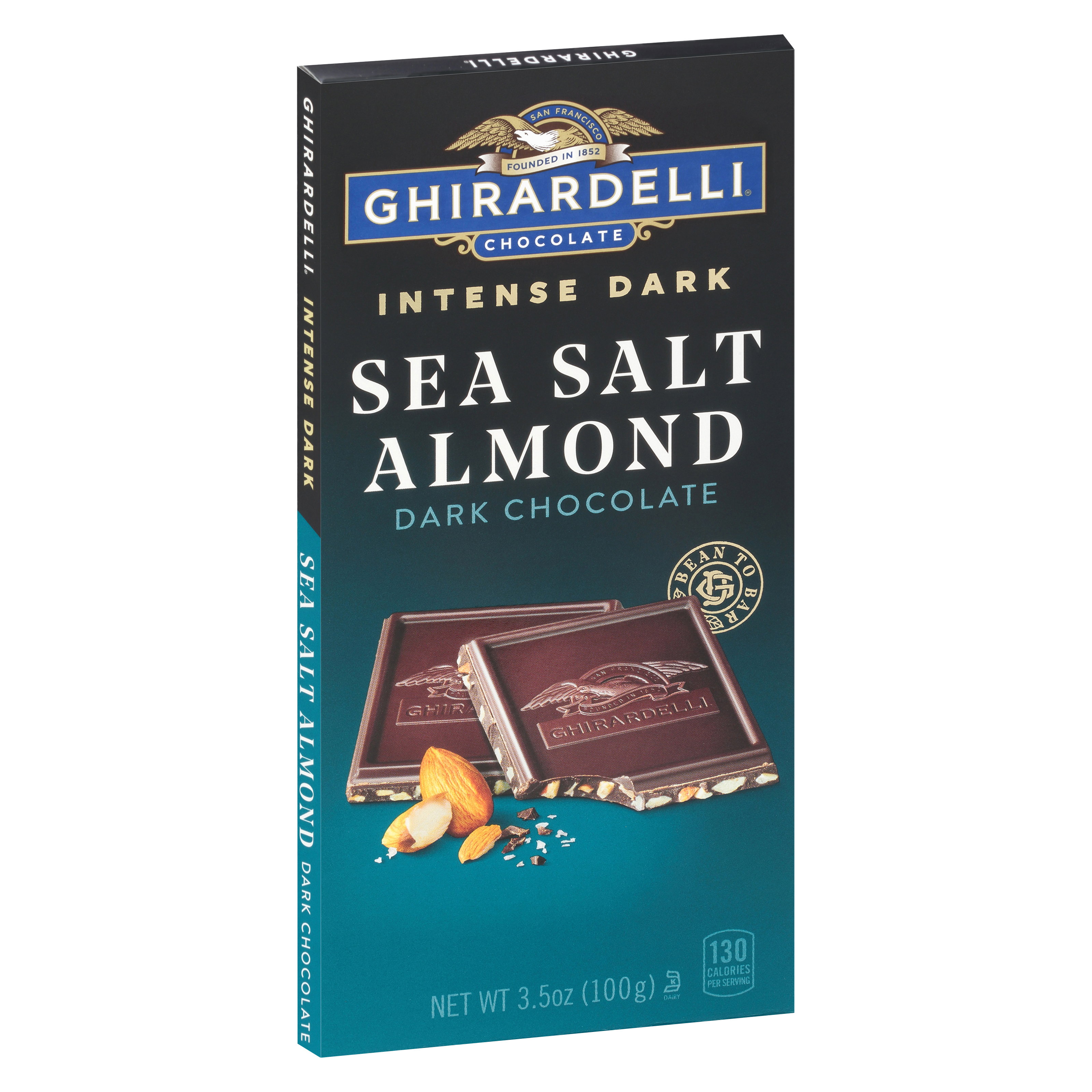 Ghirardelli Intense Dark Sea Salt Almond Chocolate