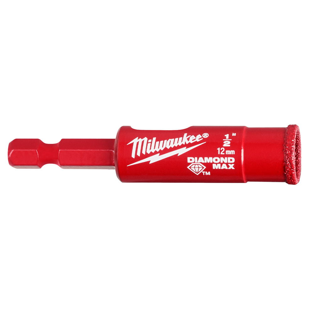 Milwaukee 1/2" Diamond Max Hole Saw Bit