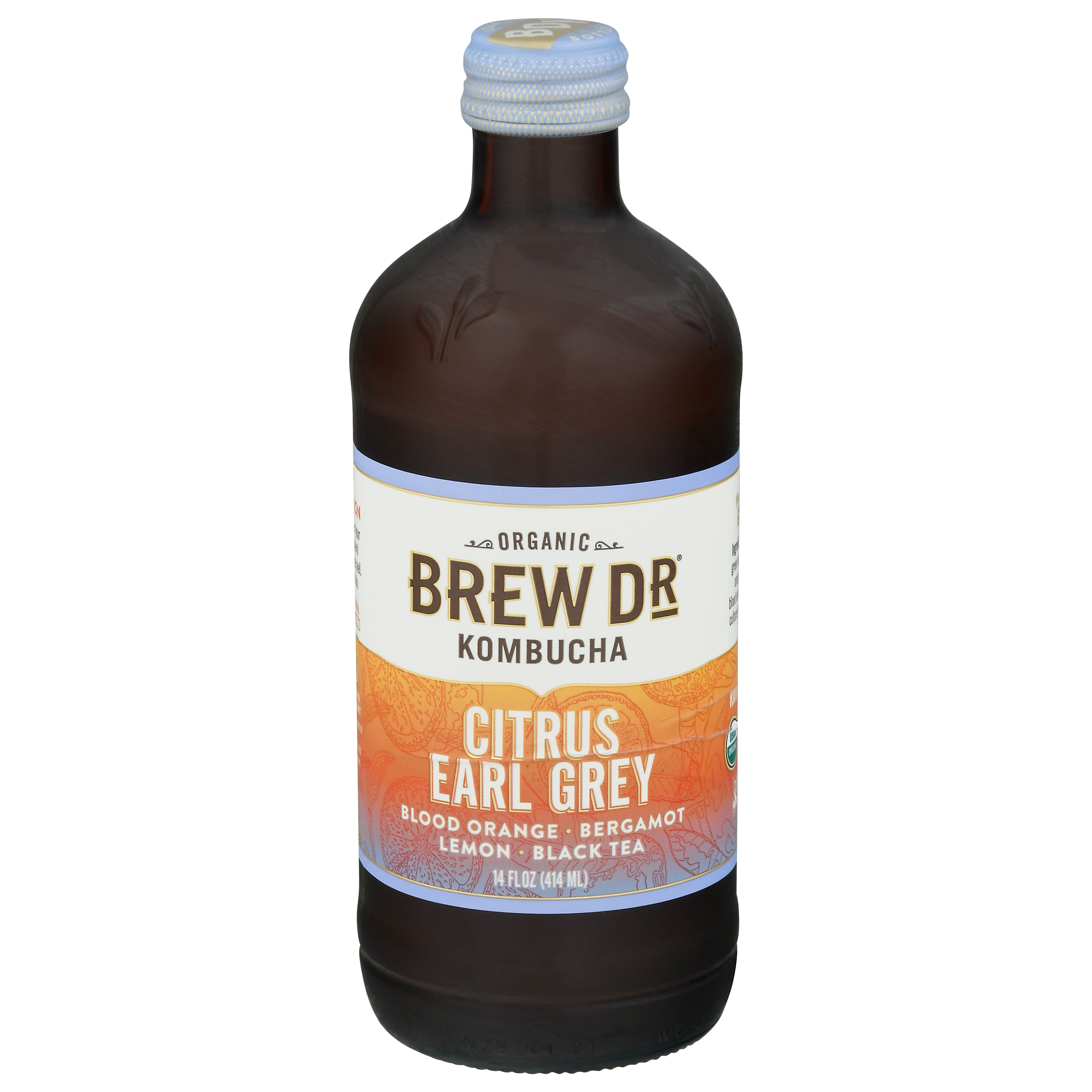 Brew Dr. Kombucha Organic Citrus Earl Grey Kombucha