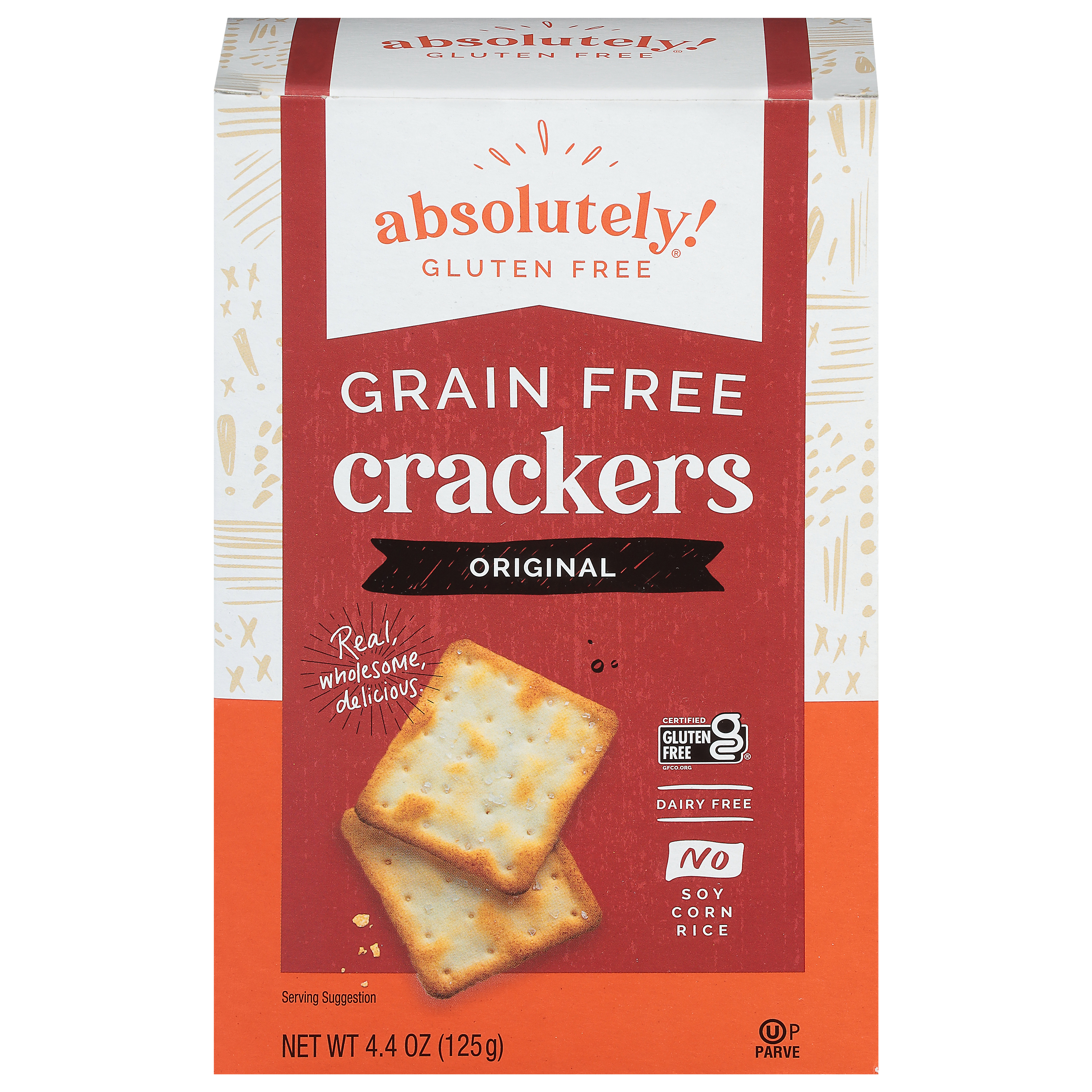 Absolutely! Gluten Free Grain Free Original Crackers