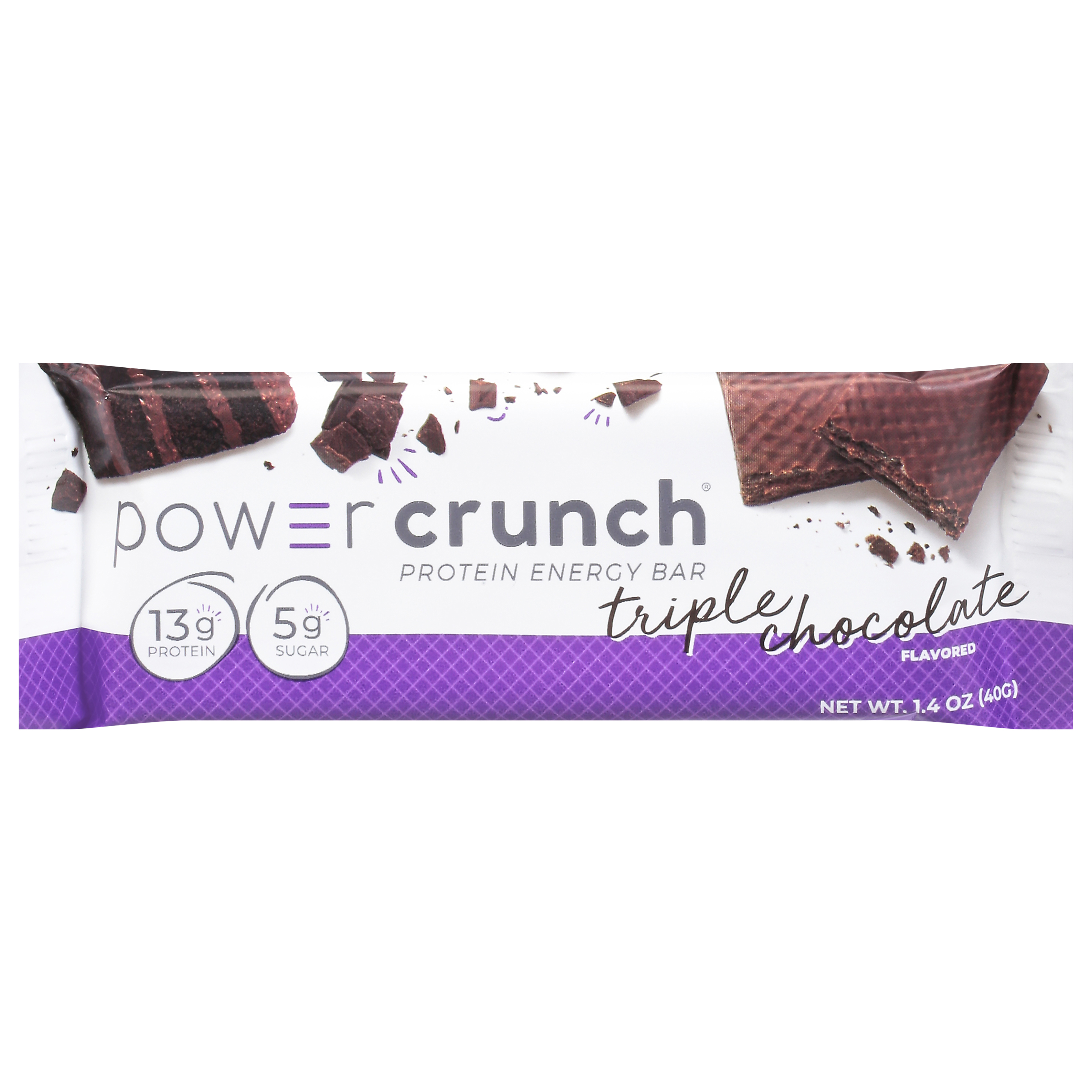 Power Crunch Triple Chocolate Flavored Protein Energy Bar
