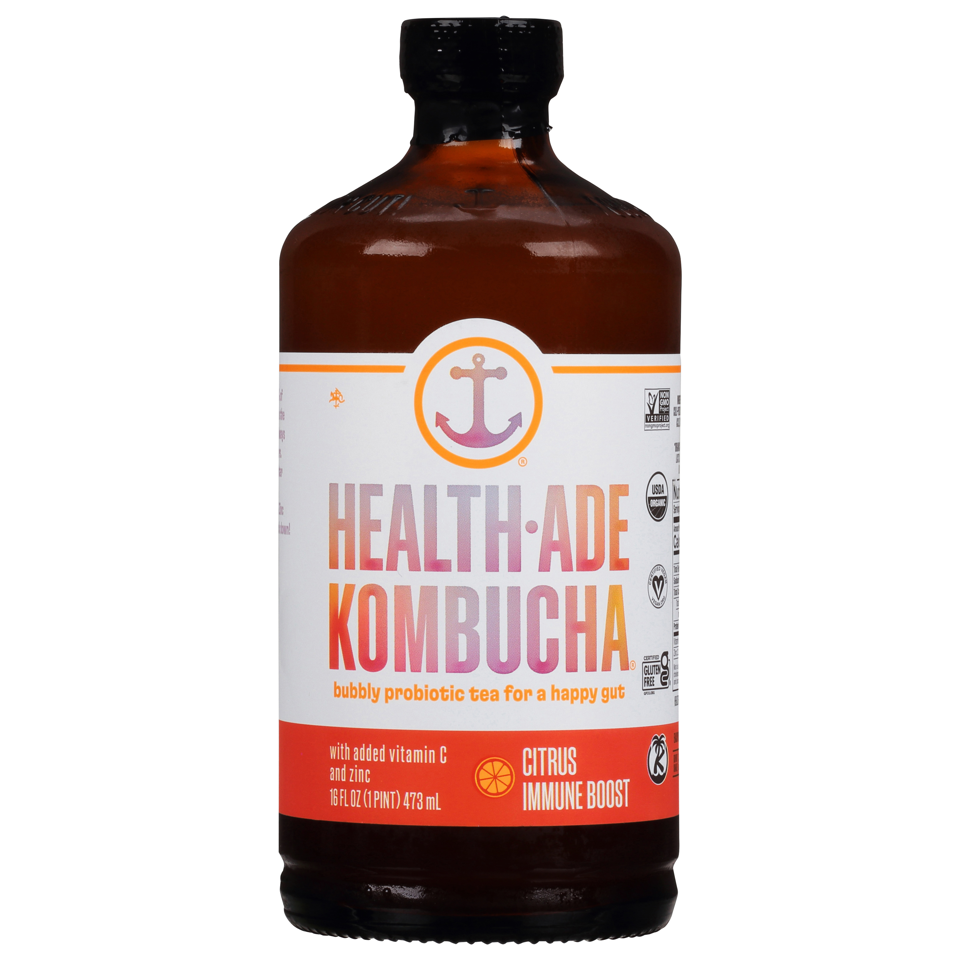 Health-Ade Citrus Immune Boost Kombucha