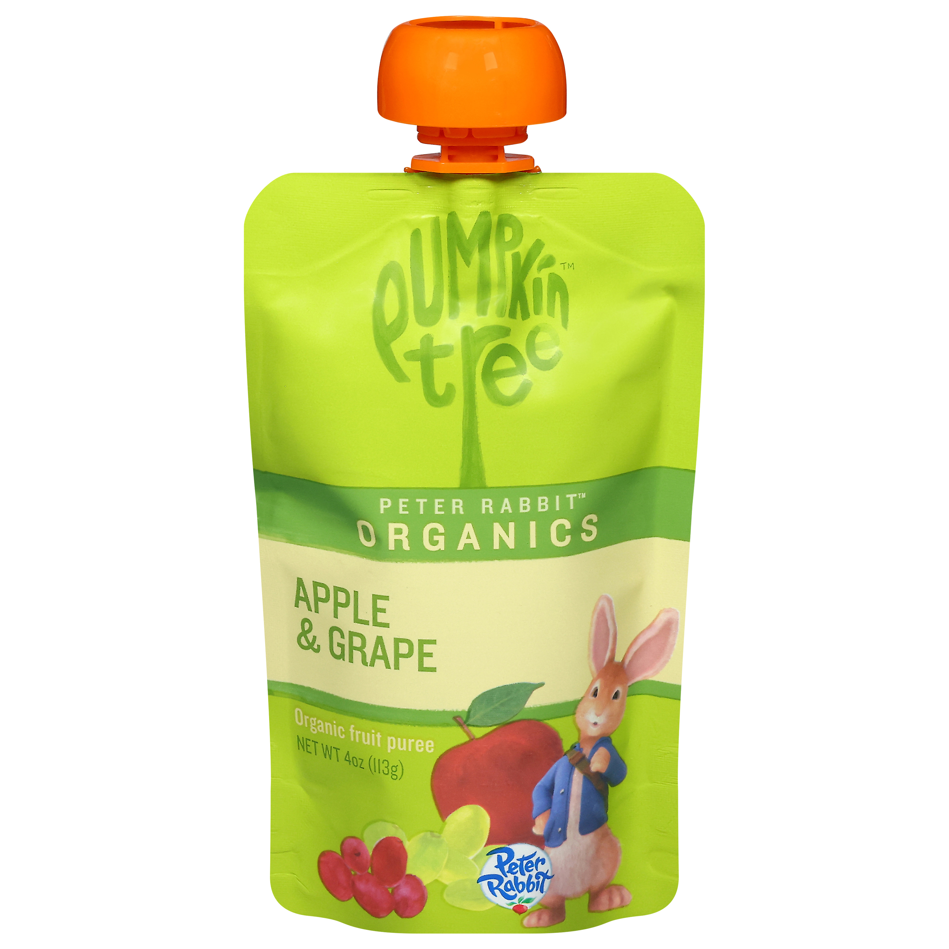 Pumpkin Tree Peter Rabbit Organics Organic Apple & Grape Fruit Puree