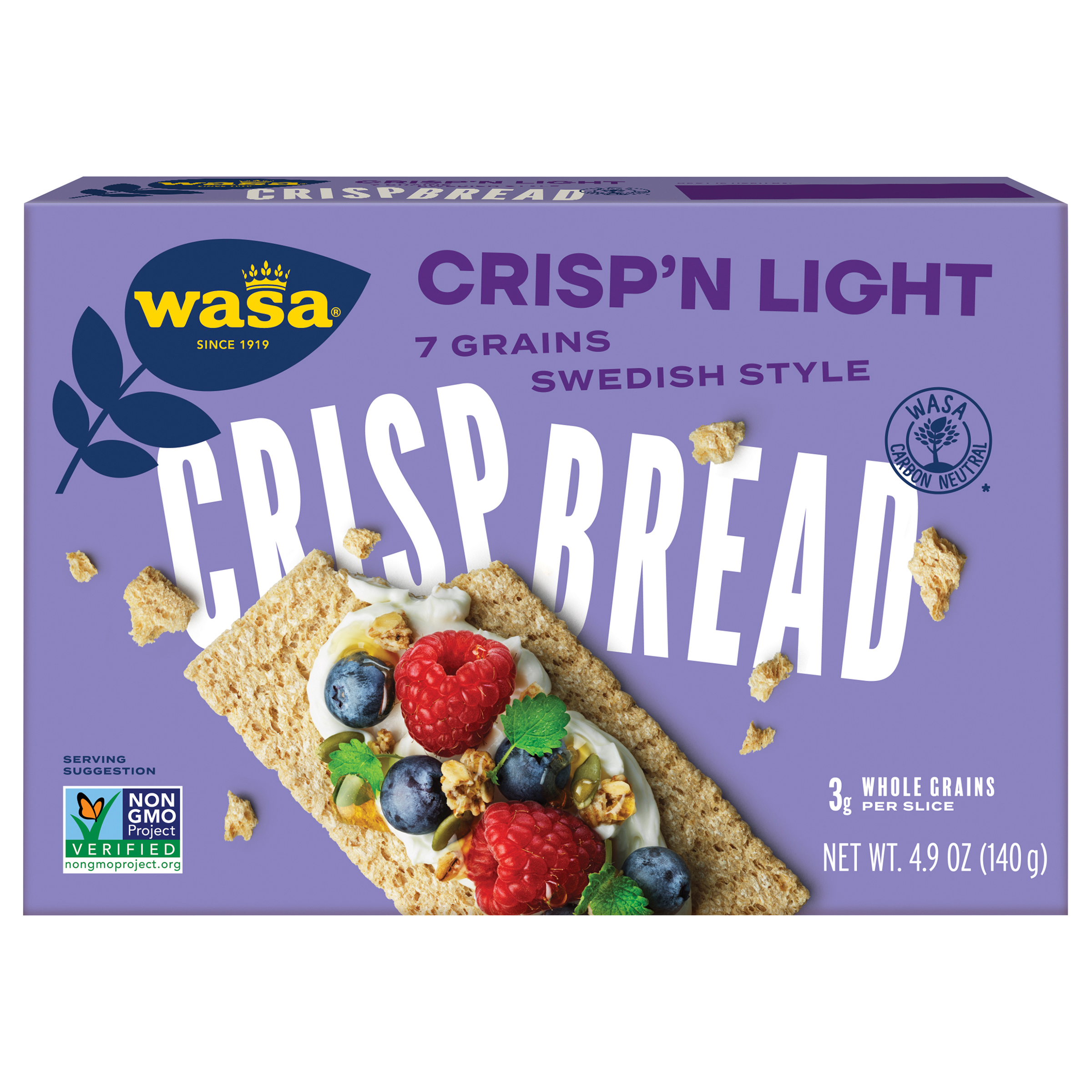 Wasa Crisp 'n Light 7 Grains Crispbread