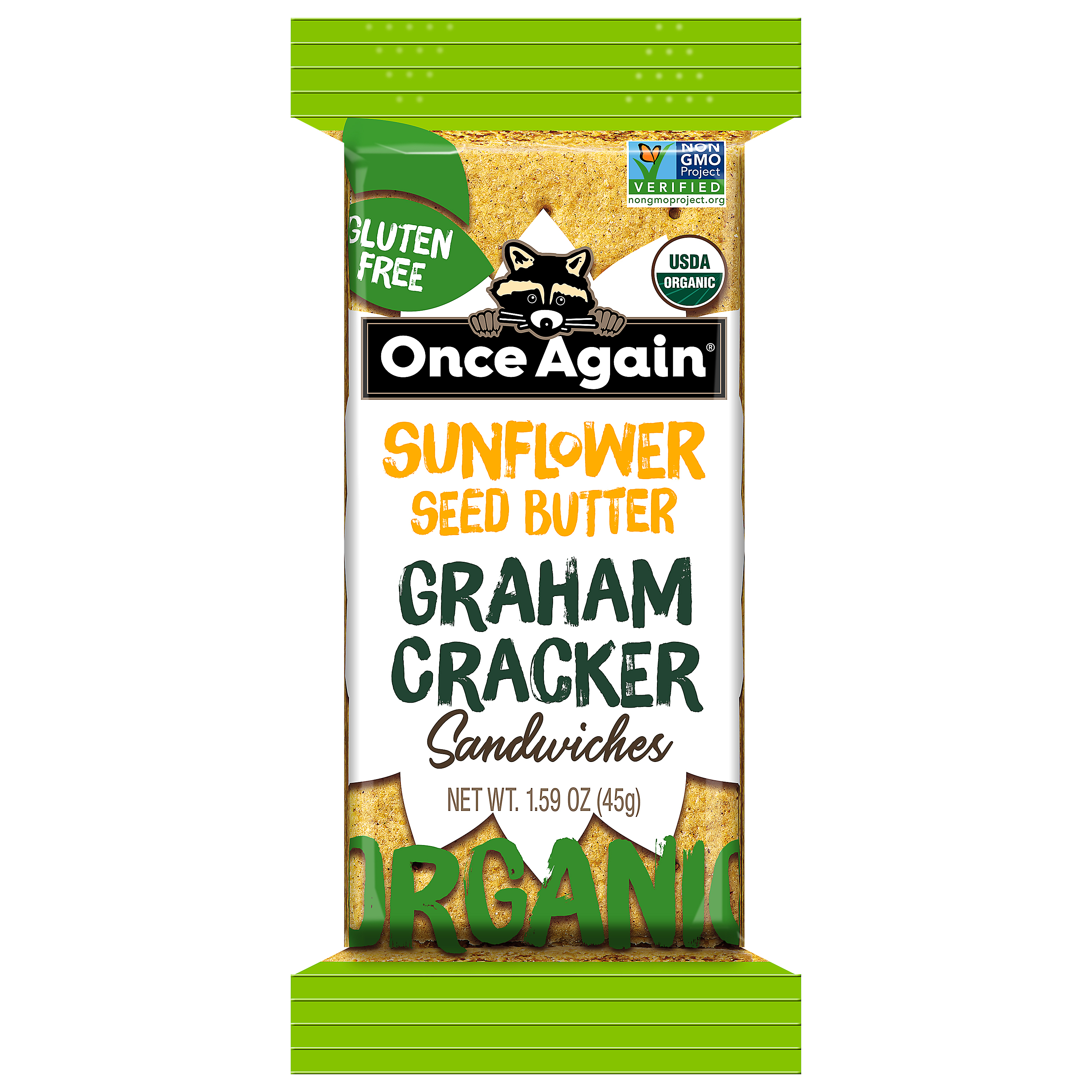 Once Again Organic Sunflower Seed Butter Graham Cracker Sandwiches