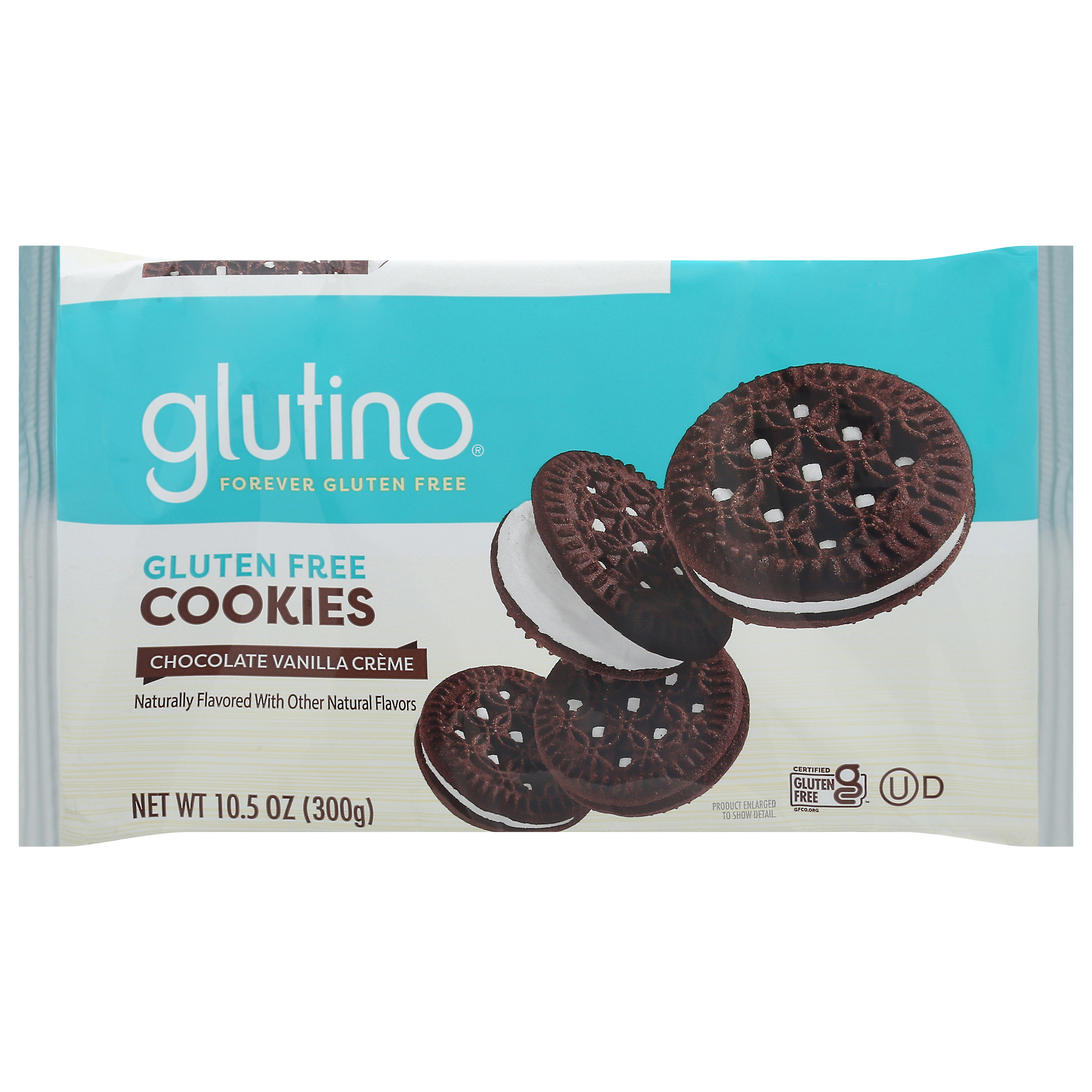 Glutino Gluten Free Chocolate Vanilla Creme Cookies