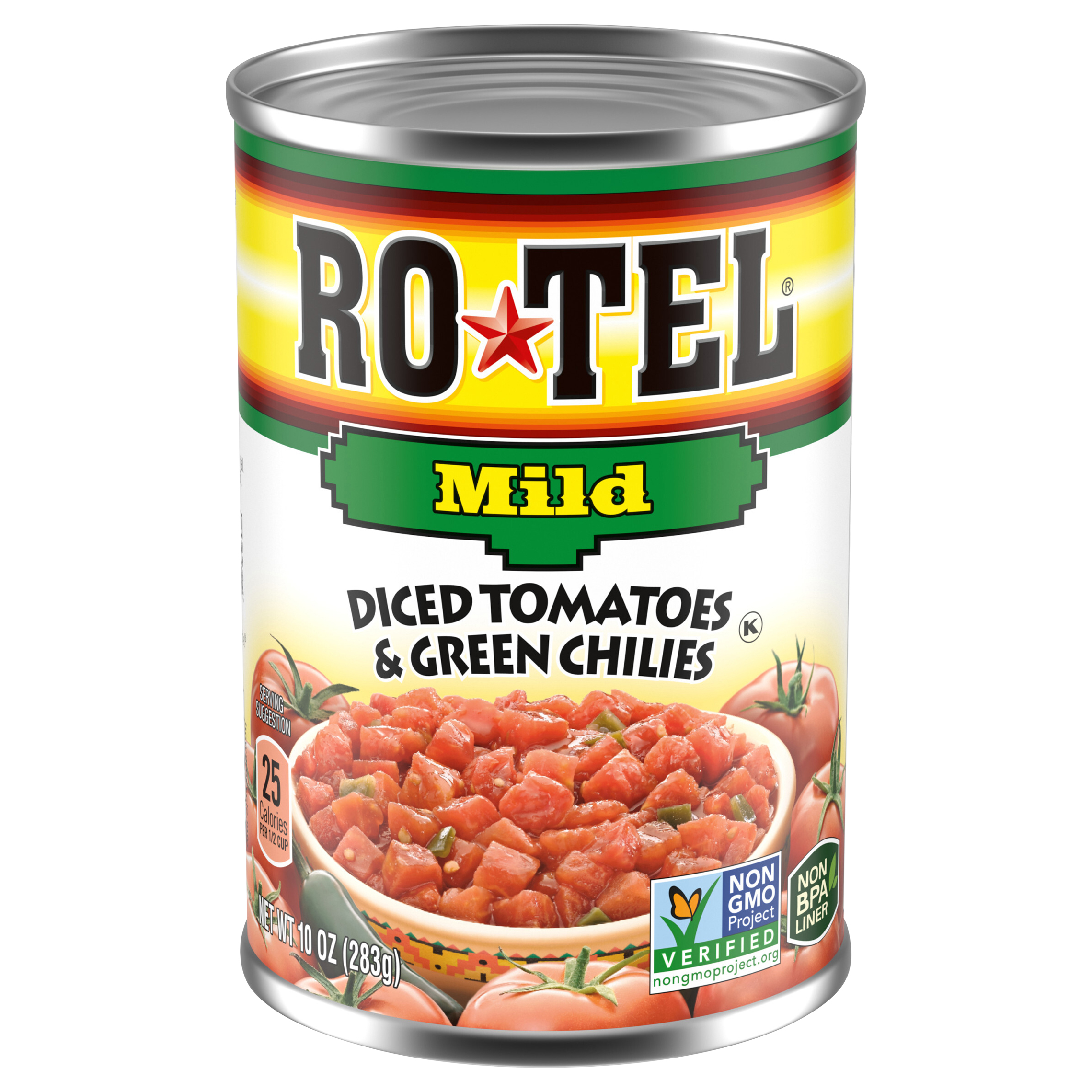 ROTEL MILD DICED Tomatoes Green CHILIES 10OZ