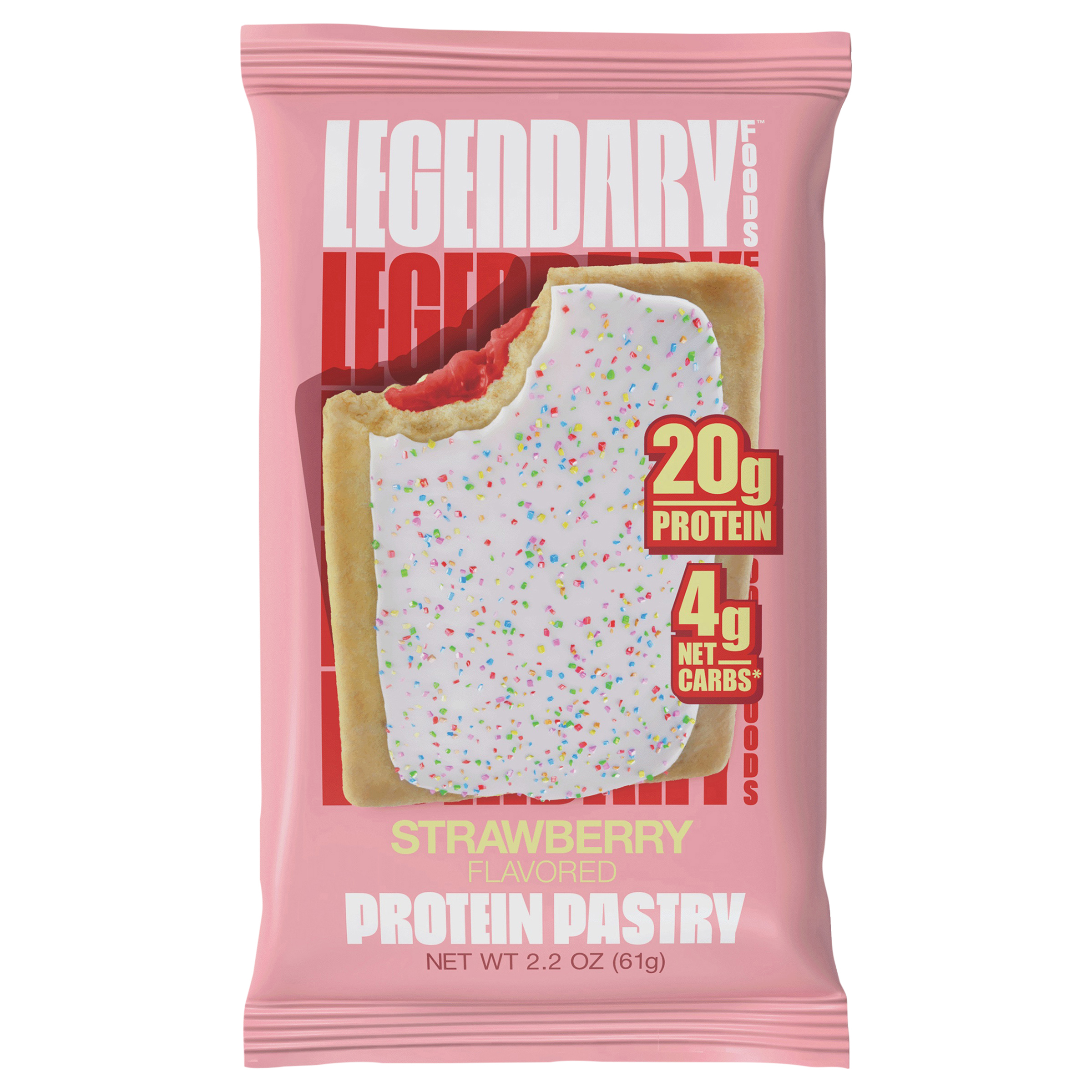 Protein Pastry - Strawberry, 2.2 oz Pastry
