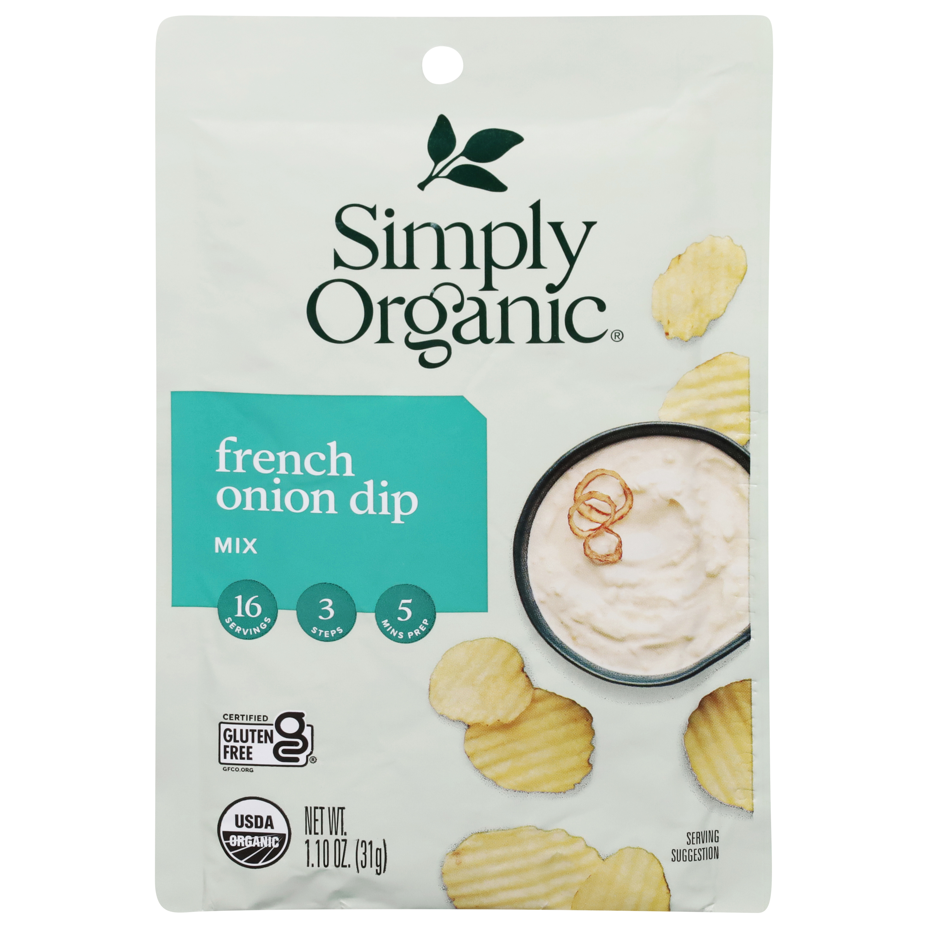 Simply Organic French Onion Dip Mix