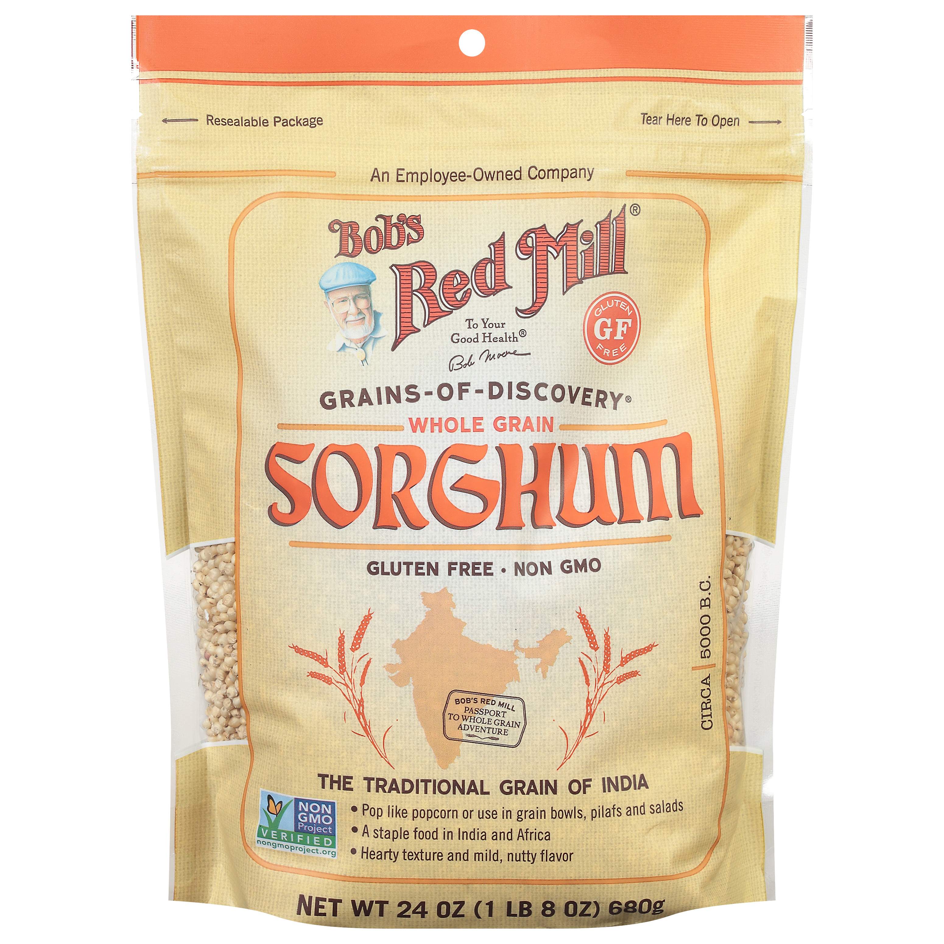 Bob's Red Mill Gluten Free Whole Grain Sorghum