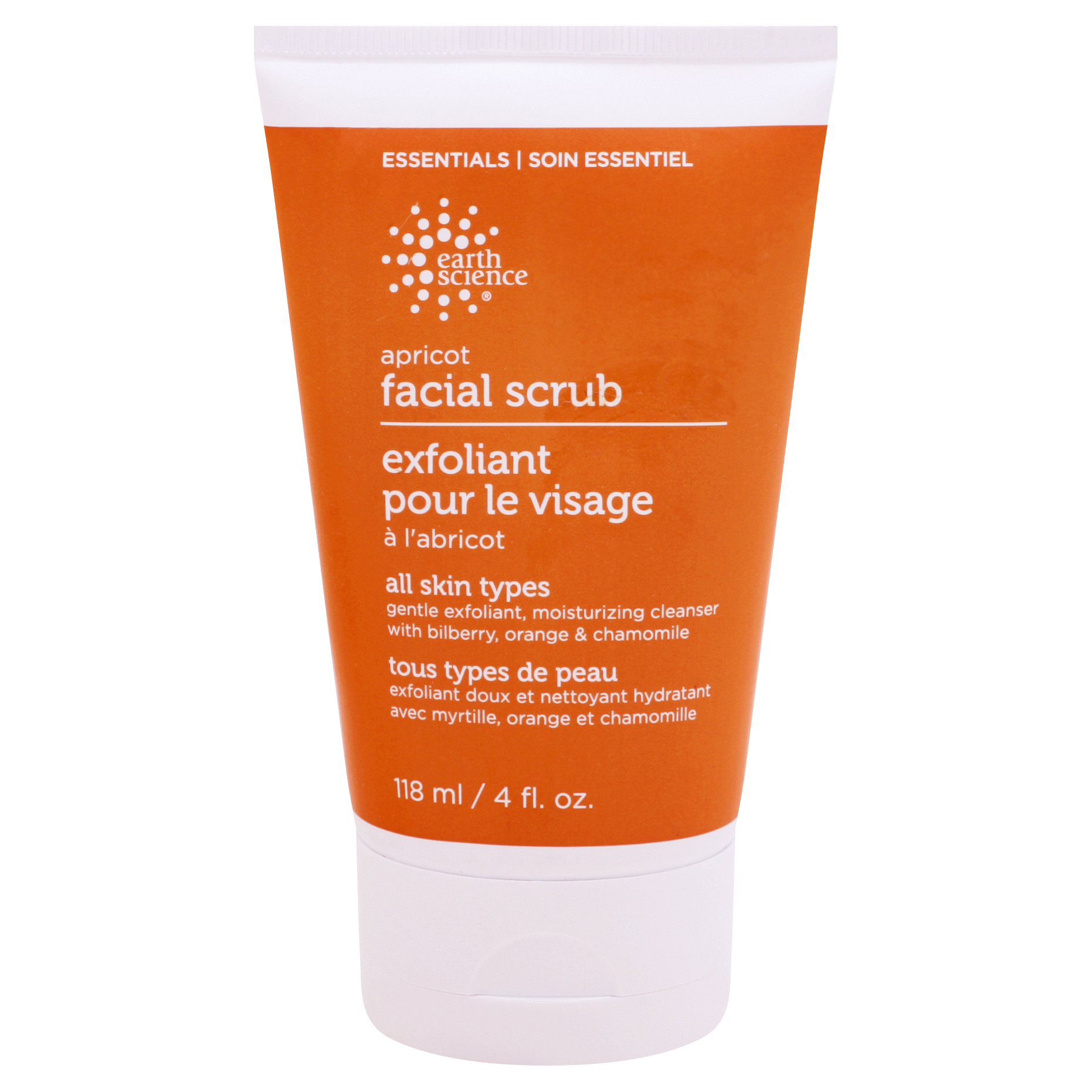 Earth Science Exfoliant Apricot Facial Scrub