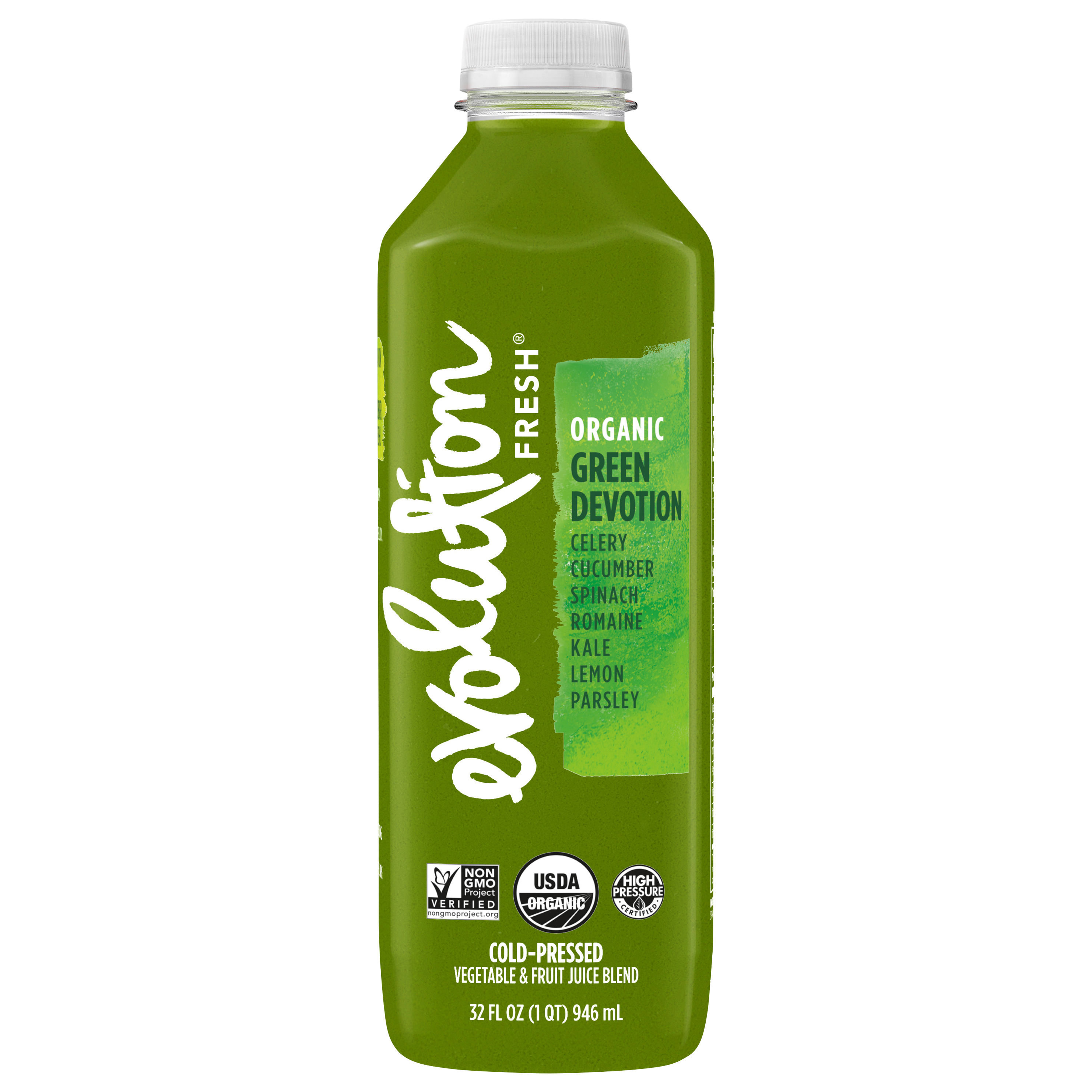 Evolution Fresh® Organic Green Devotion Cold-Pressed Vegetable & Fruit Juice Blend 32 oz.