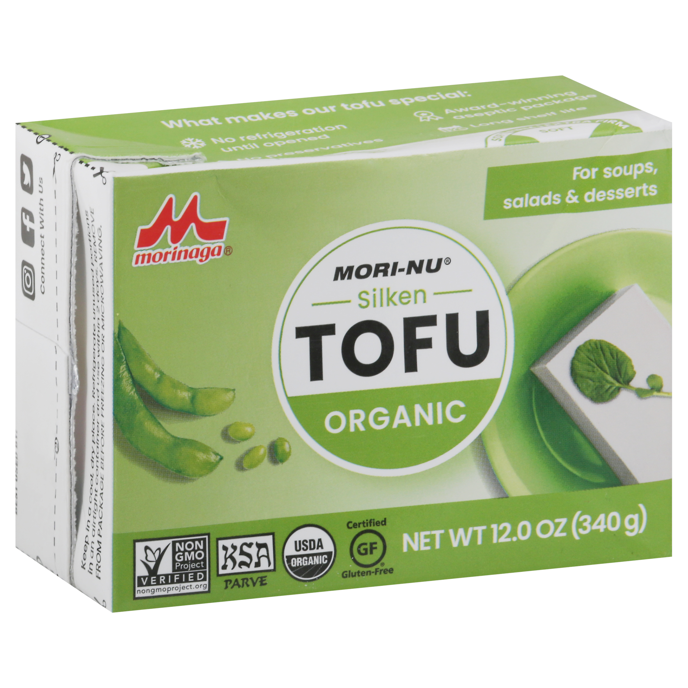 Mori-nu Organic Silke Tofu, Shelf Stbl