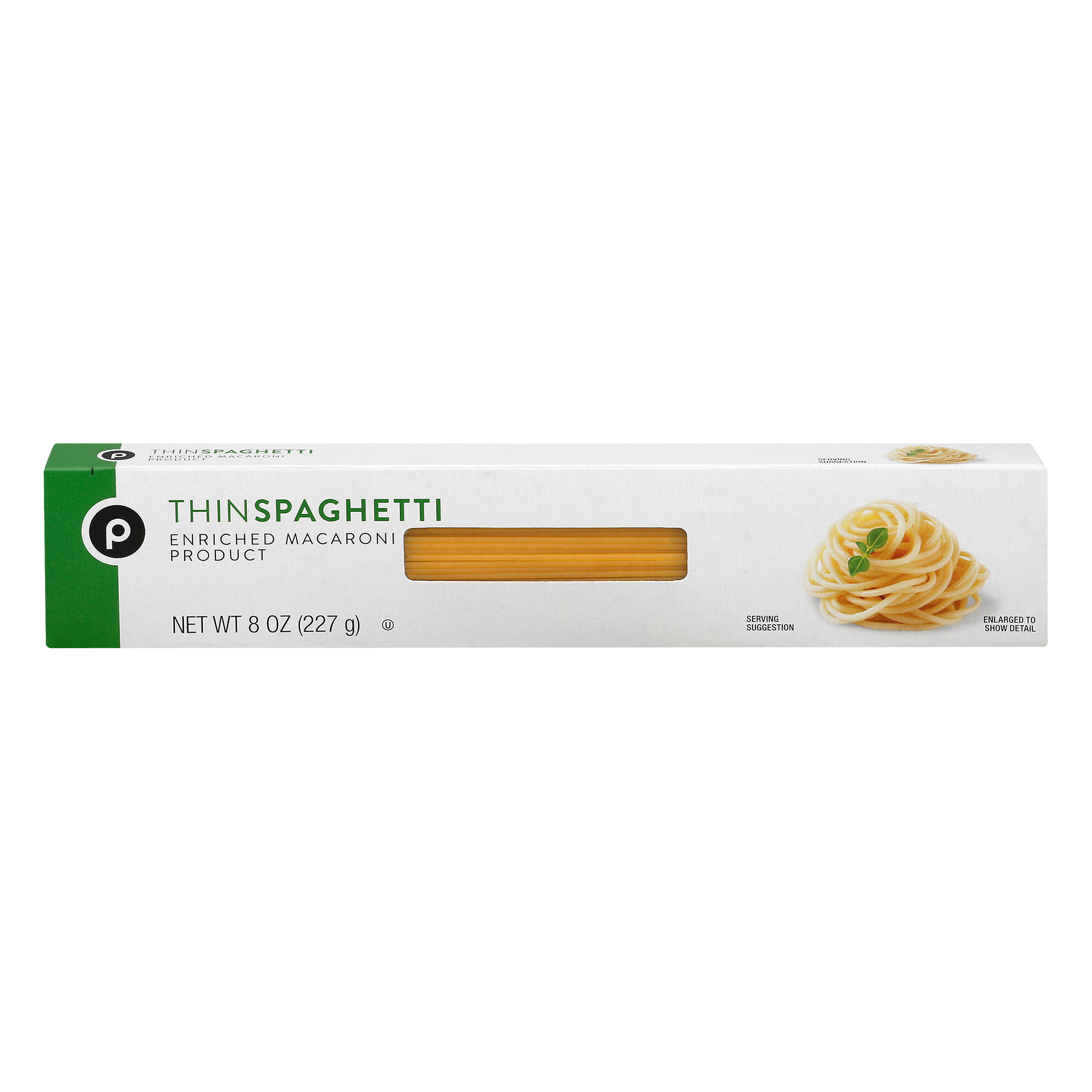 Publix Thin Spaghetti 8.0 oz BOX