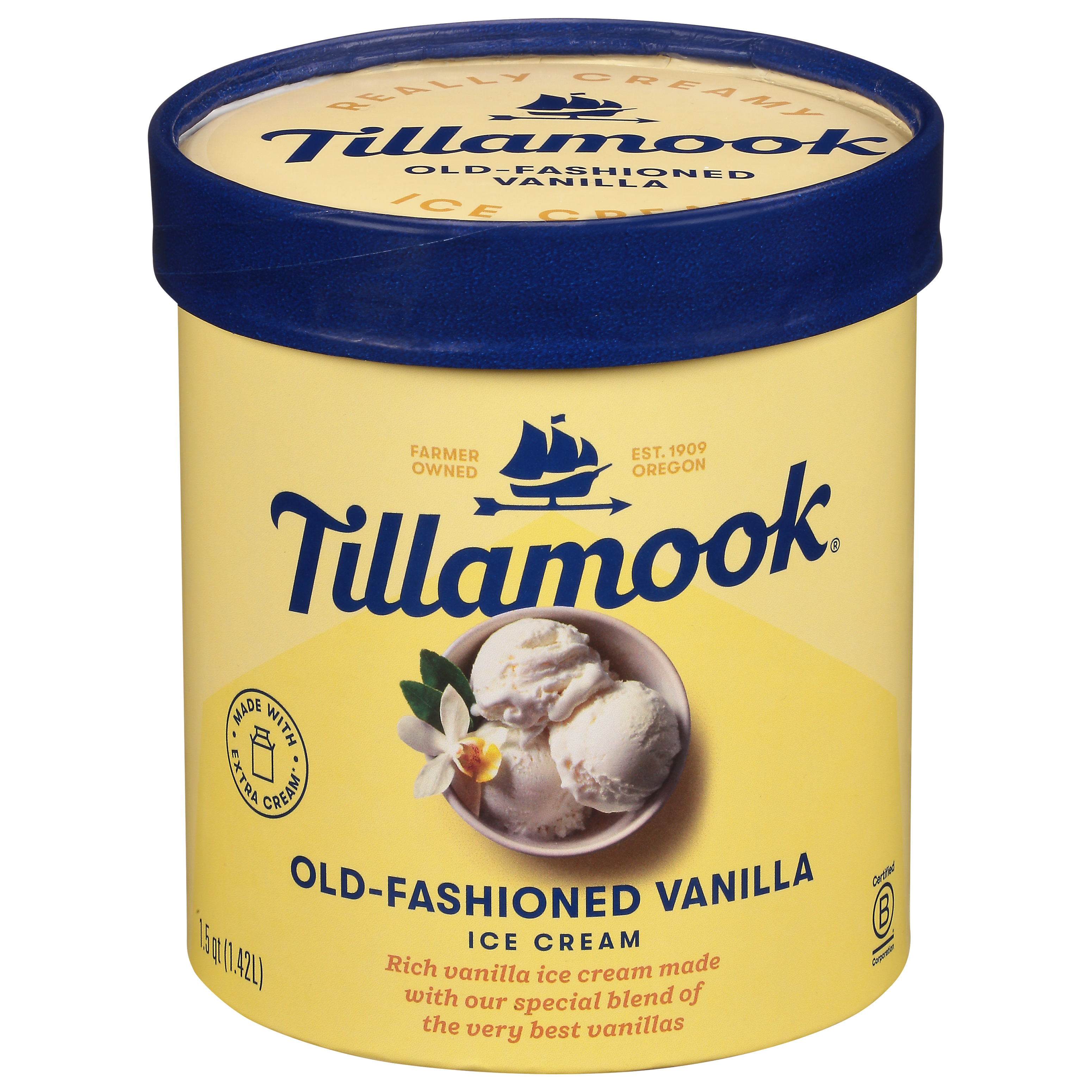 Tillamook Old-Fashioned Vanilla Ice Cream