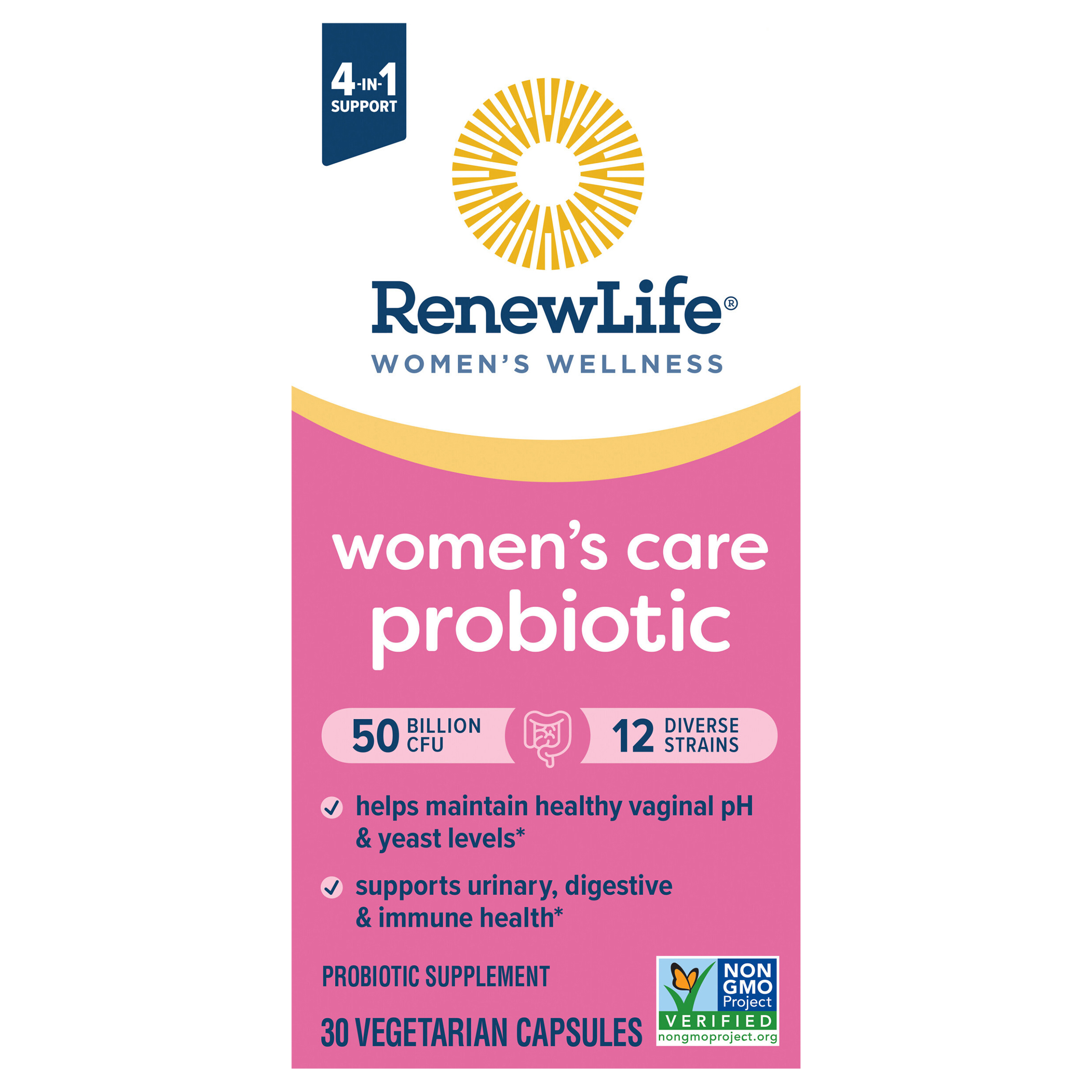 Renew Life Women's Care Vaginal Women's Probiotic Capsules